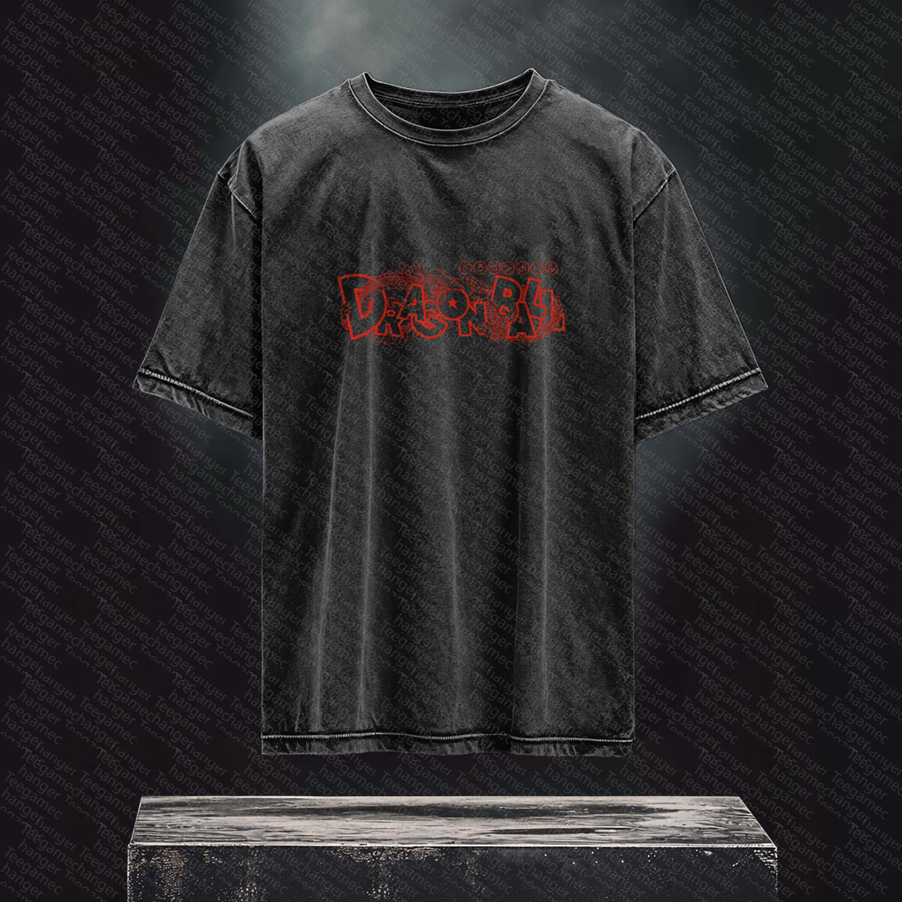 Unisex Anime Inspired Vintage Washed T-Shirt丨 Dragonball