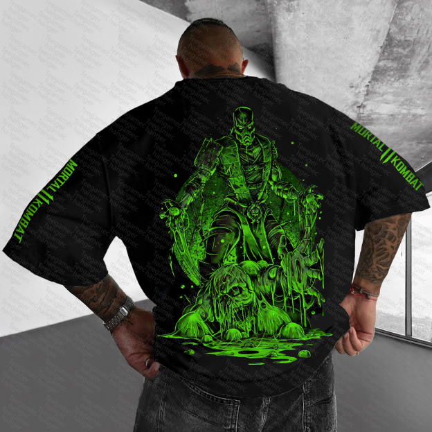 Unisex  "Mortal Kombat"  Inspired Vintage T-Shirt