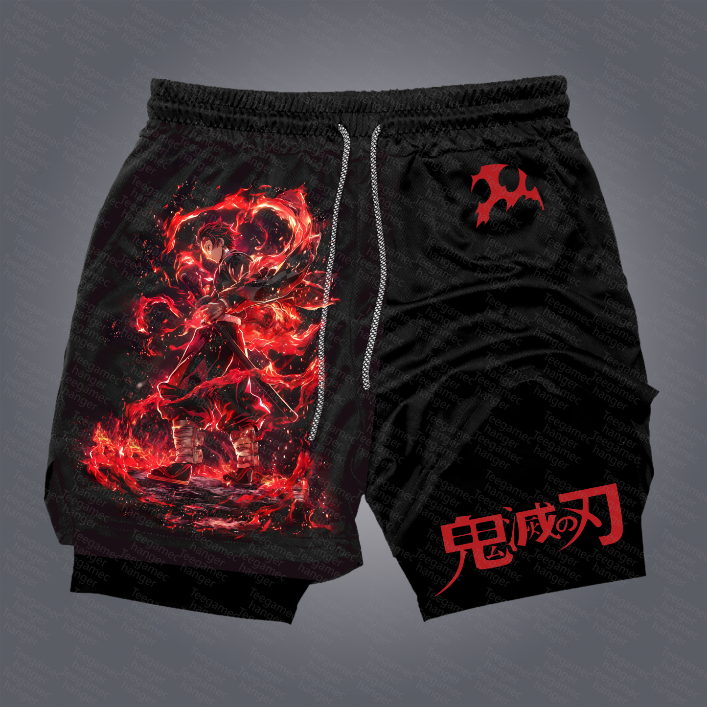 Unisex Casual Anime Streetwear Shorts