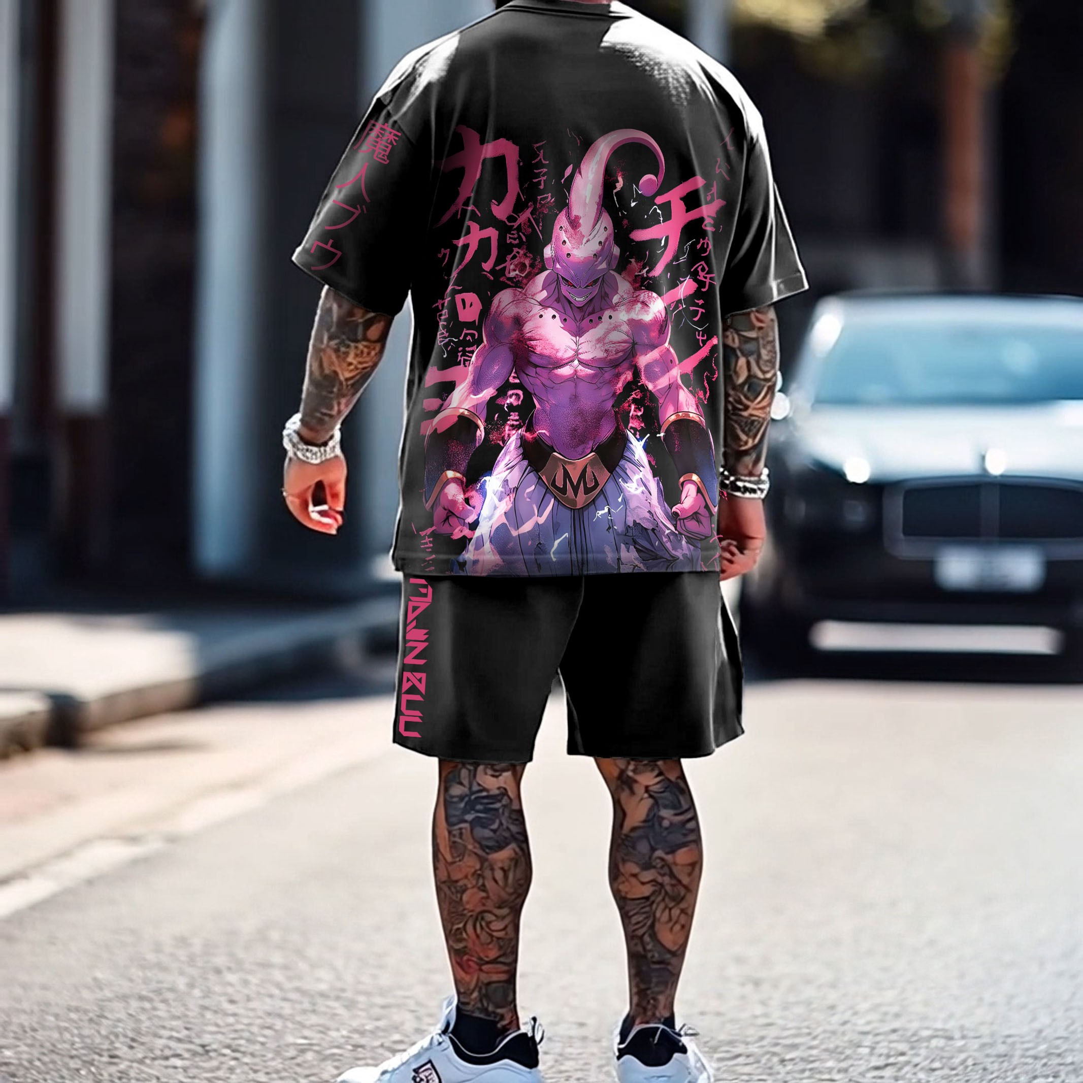 Unisex Fit Vintage Short Suit丨Dragon Ball