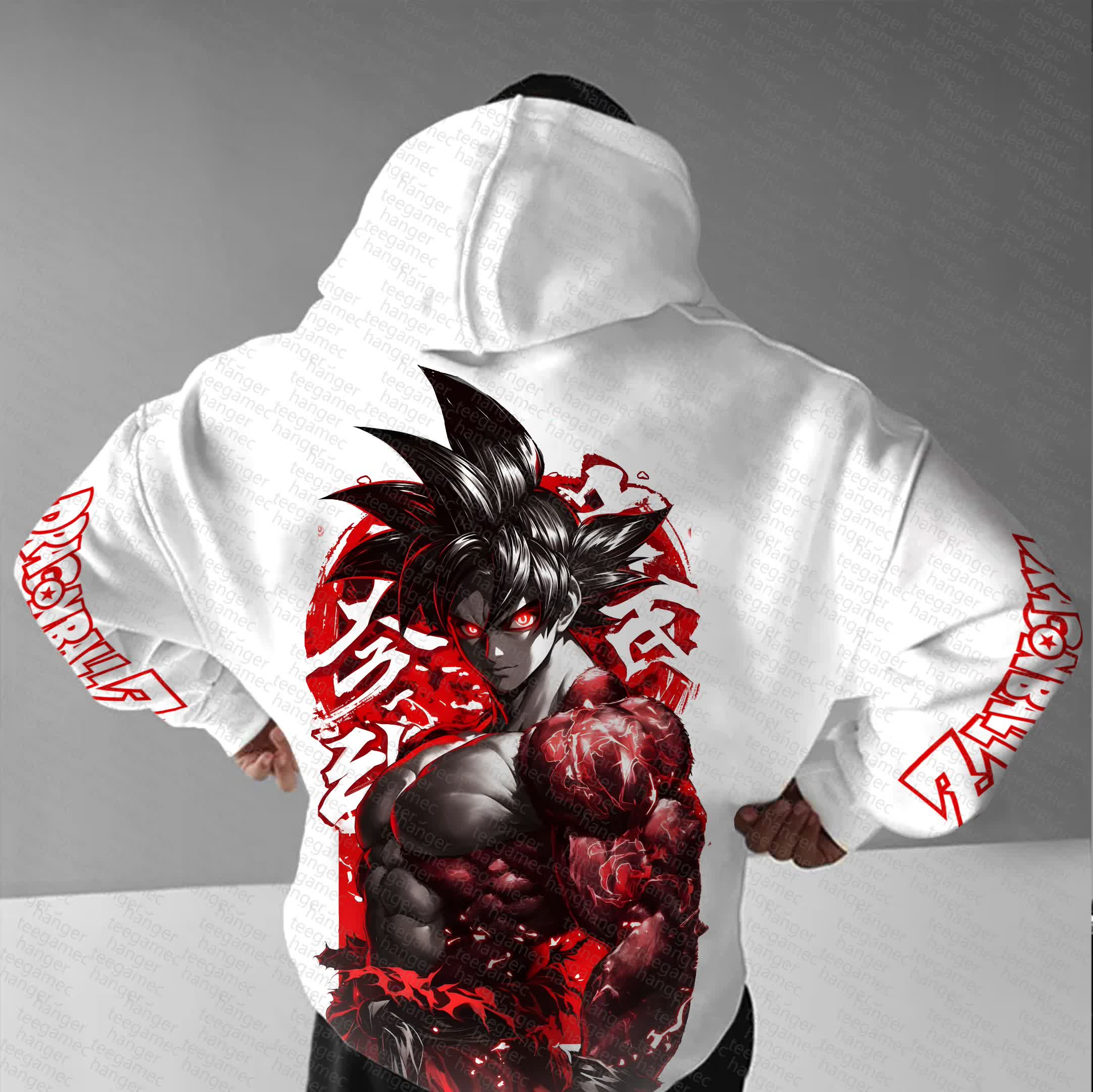 Unisex “DRAGON BALL” Anime Graphic Streetwear Vintage Hoodie