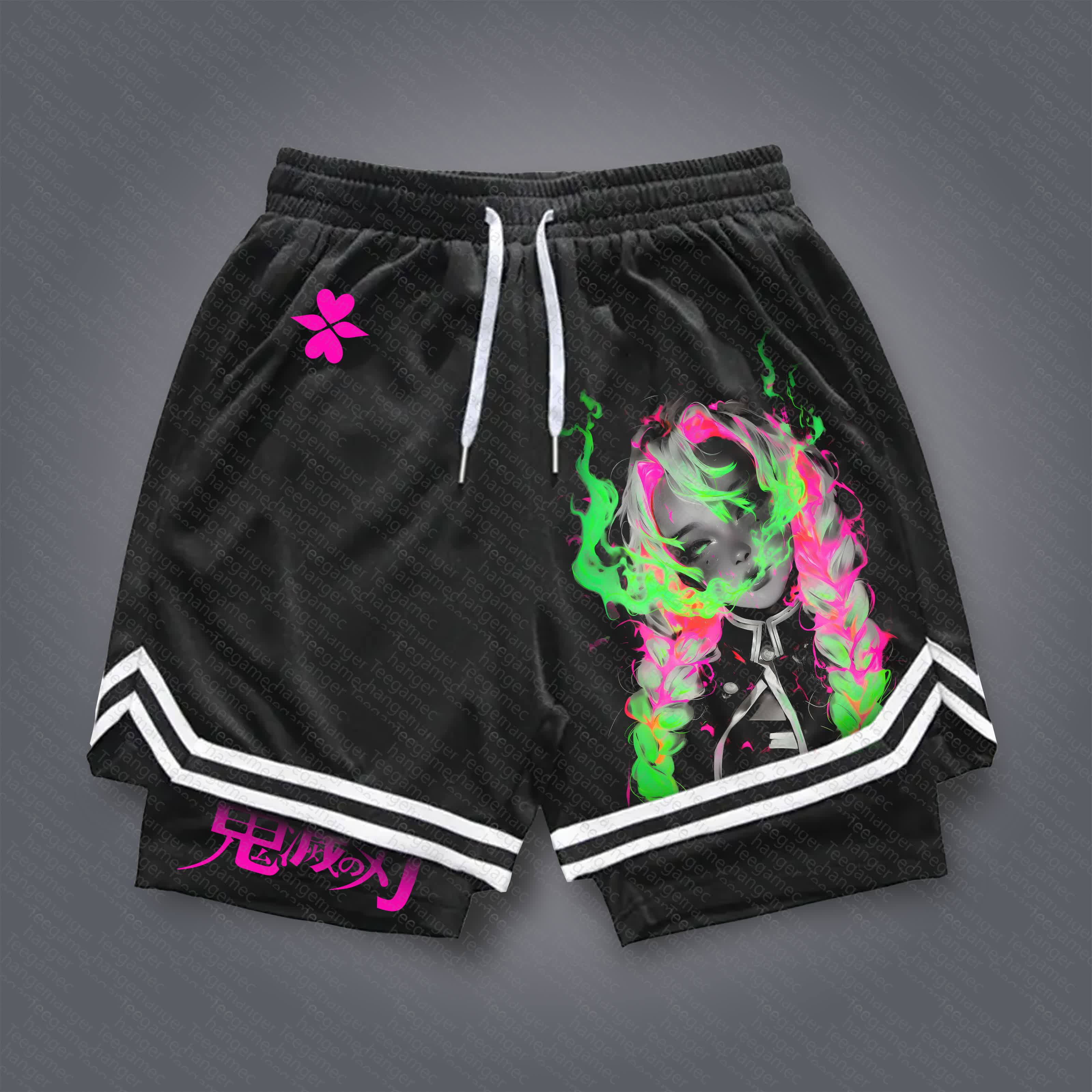 Unisex  “Demon Slayer” Casual Anime Streetwear Shorts