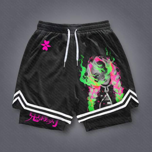Unisex  “Demon Slayer” Casual Anime Streetwear Shorts