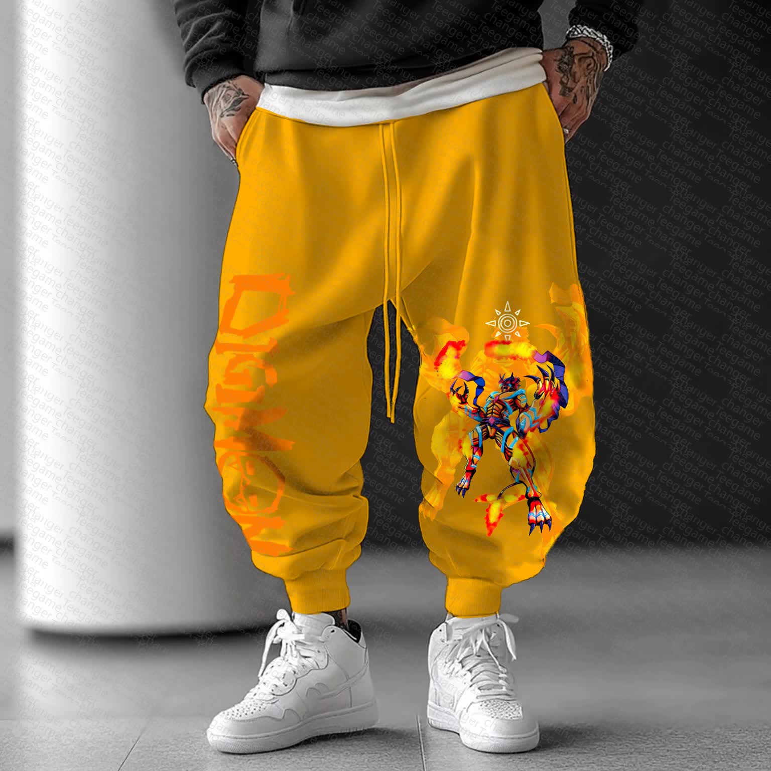 Unisex  “Digimon” Casual Anime Streetwear Pants