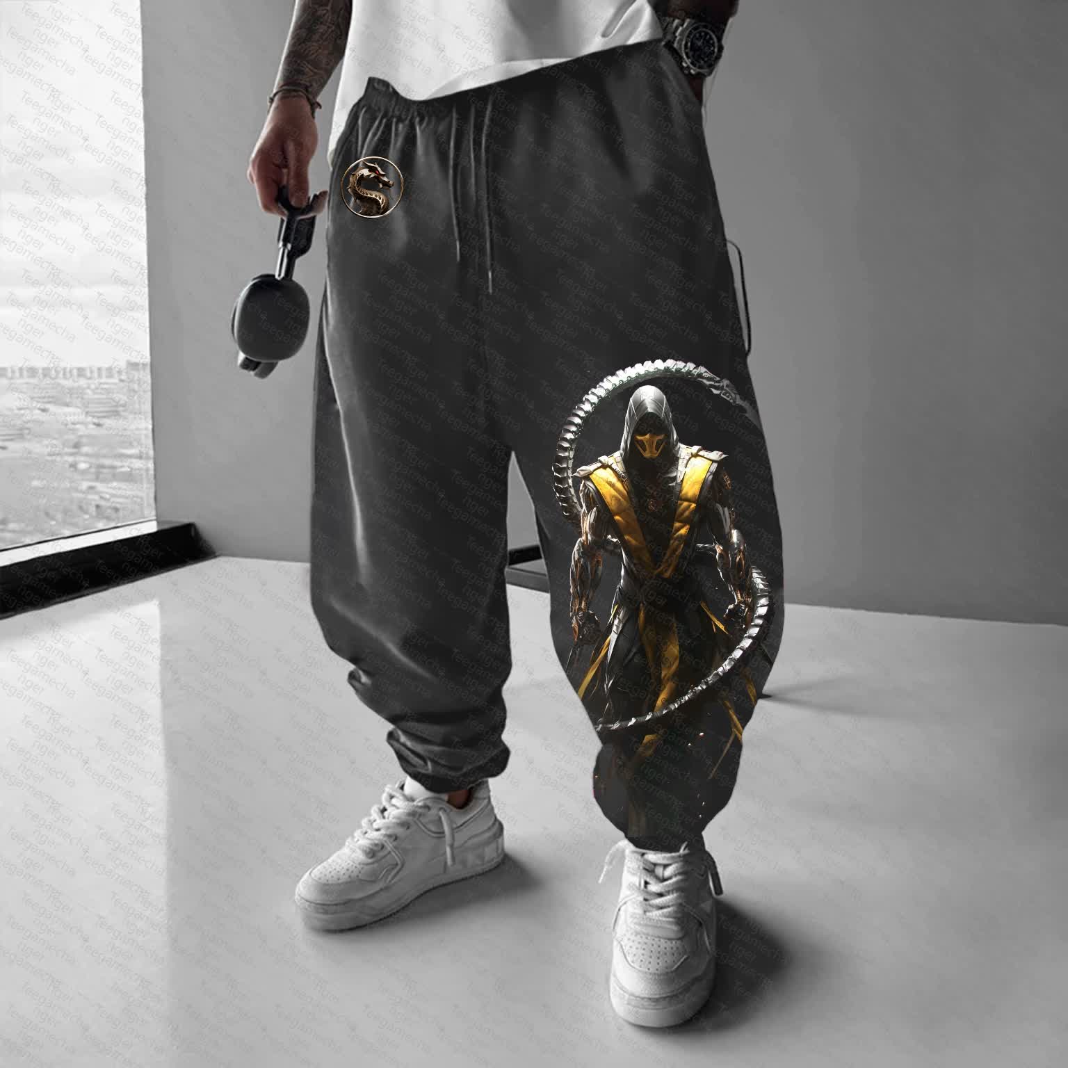 Unisex  “Mortal Kombat” Casual Anime Streetwear Pants