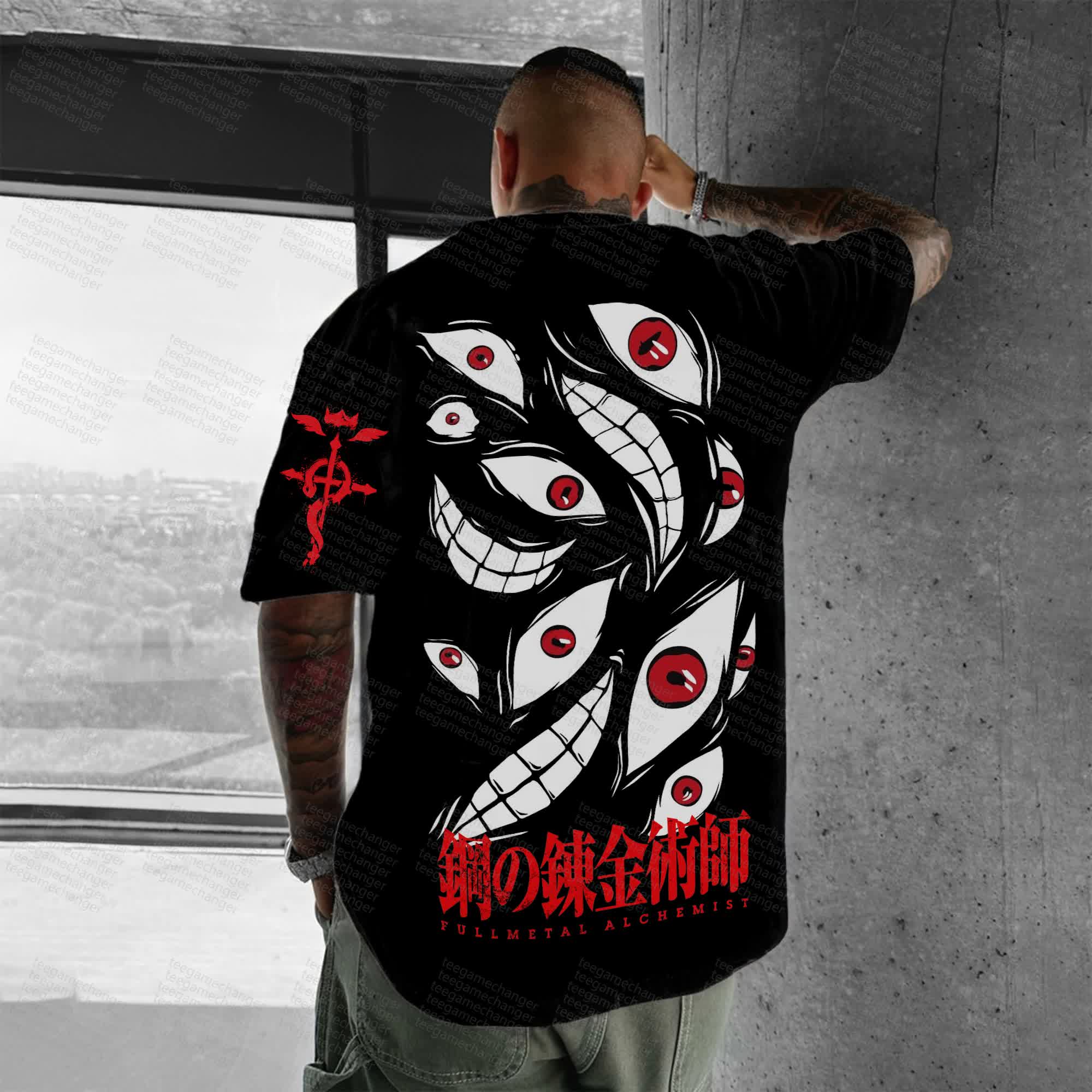Unisex  "Fullmetal Alchemist" Anime Inspired Vintage T-Shirt