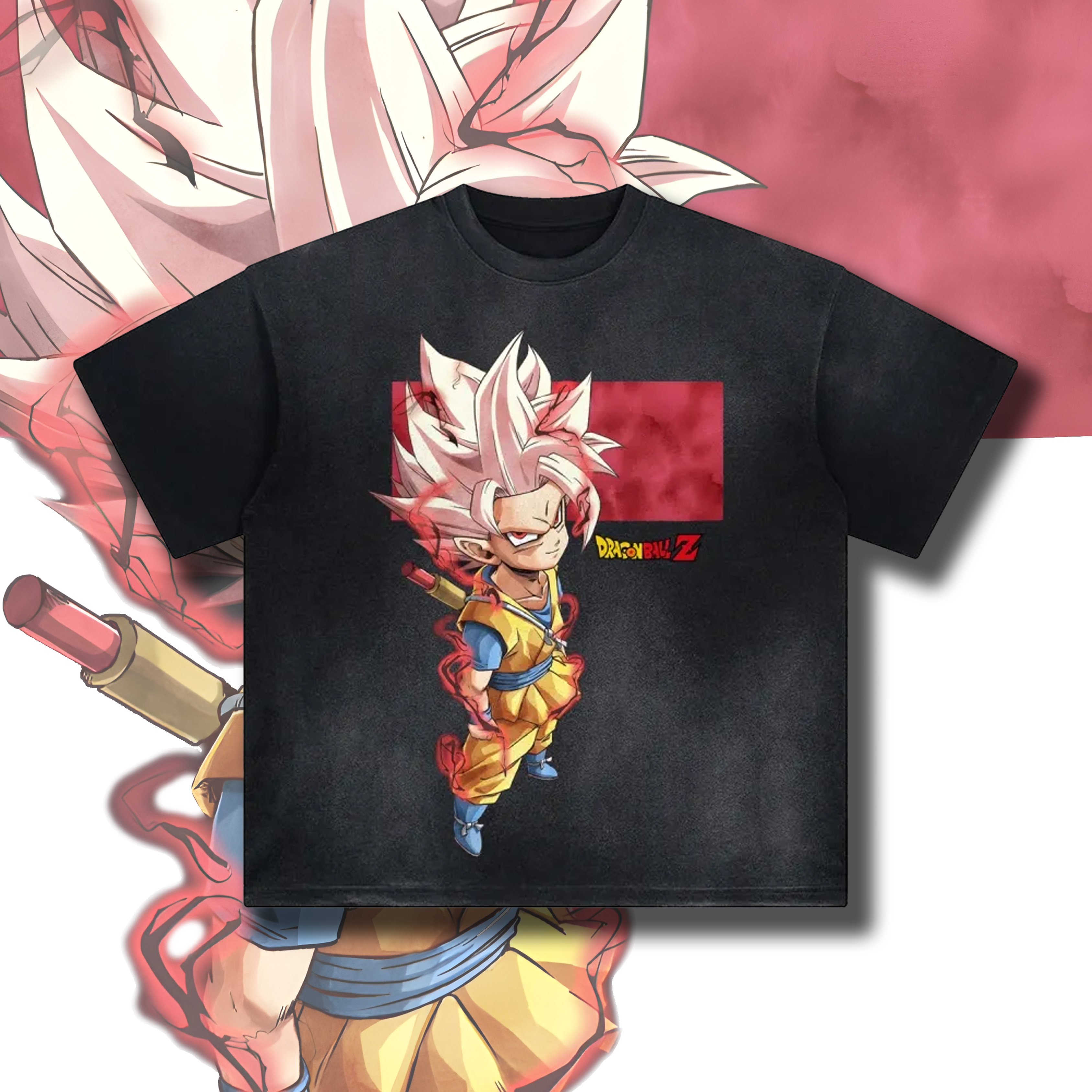 Unisex Anime Inspired Vintage T-Shirt