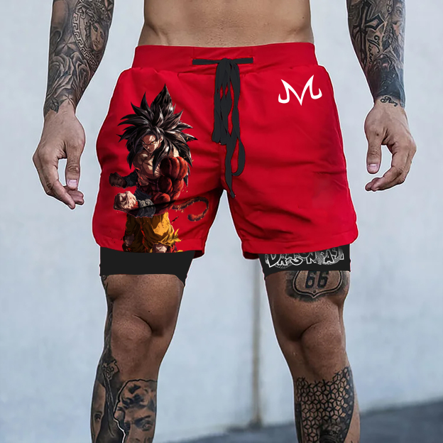 Unisex Casual Anime Streetwear Shorts 