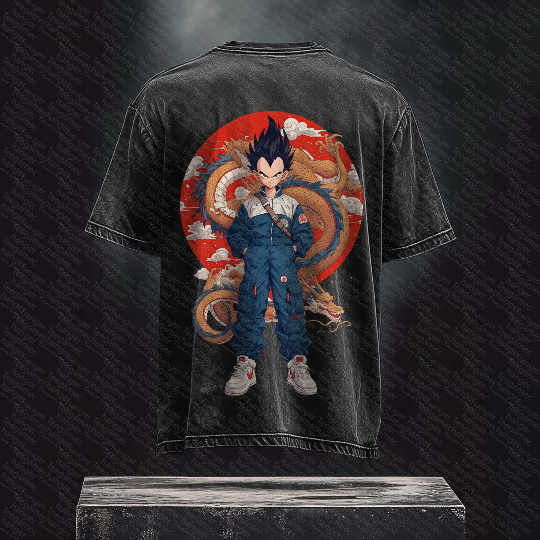 Unisex Anime Inspired Vintage T-Shirt