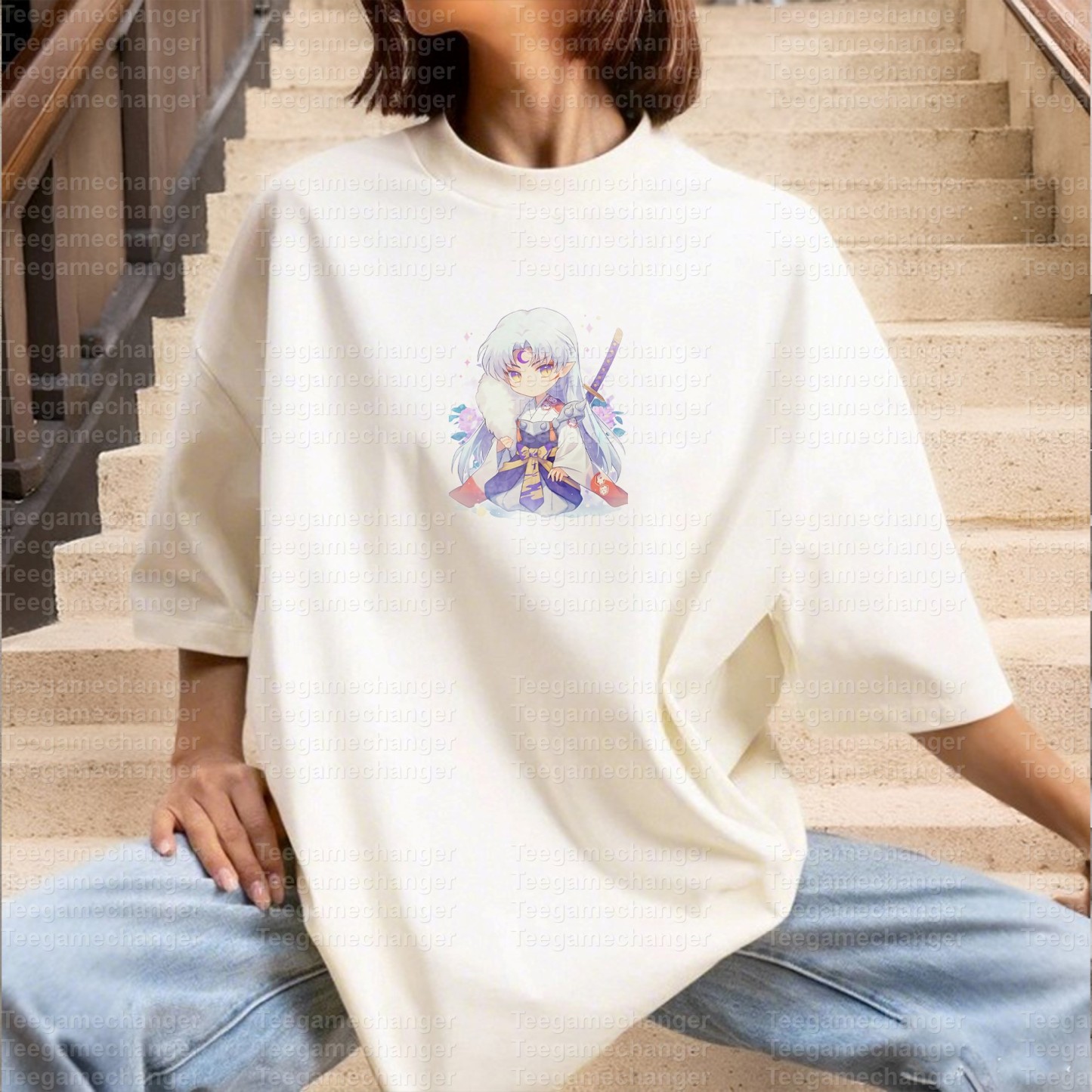 "Inuyasha" Anime Inspired Vintage T-Shirt