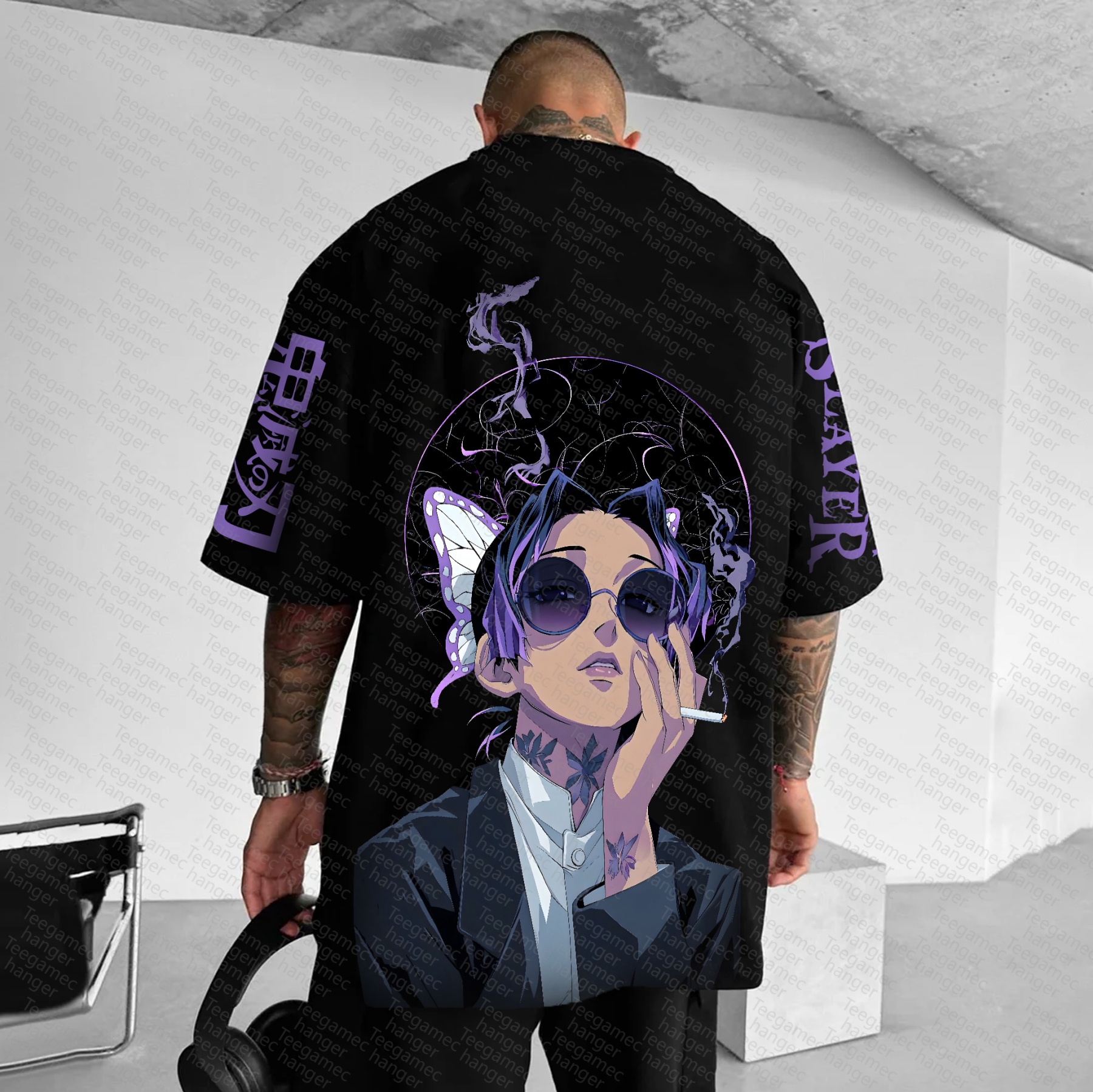 Unisex Anime Inspired Vintage T-Shirt