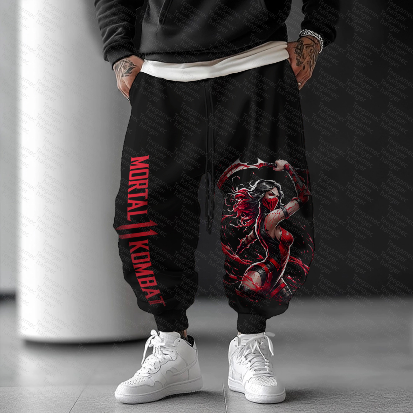 Unisex Casual Anime Streetwear Pants