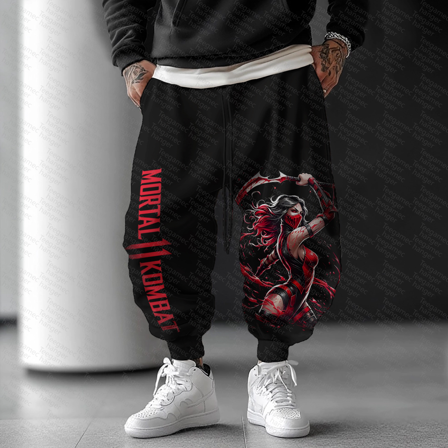 Unisex Casual Anime Streetwear Pants