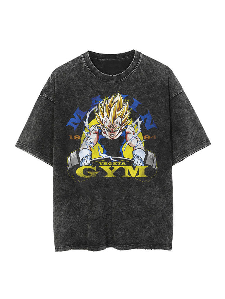 Majin's Gym Vintage Tee-Teegamechanger