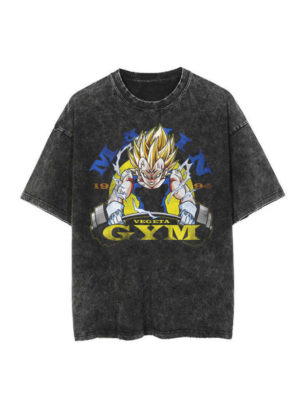Majin's Gym Vintage Tee-Teegamechanger