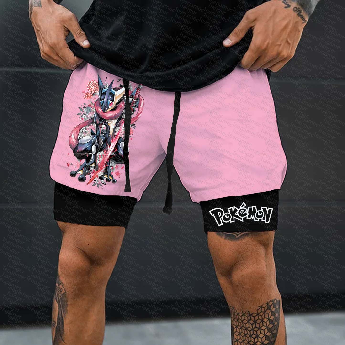 Unisex  “Pokémon” Casual Anime Streetwear Shorts