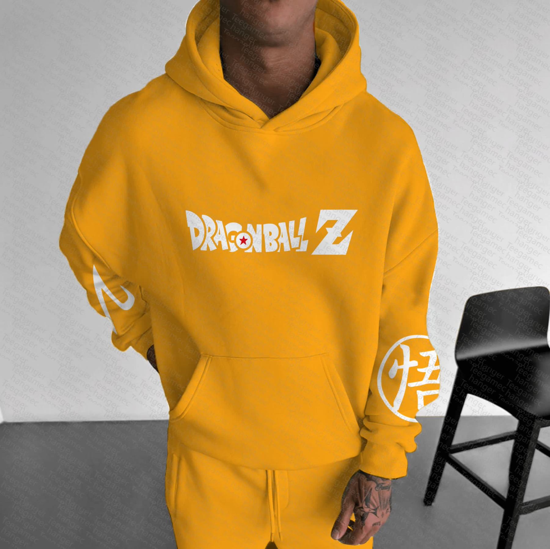 Unisex “Dragonball” Anime Graphic Streetwear Vintage Hoodie