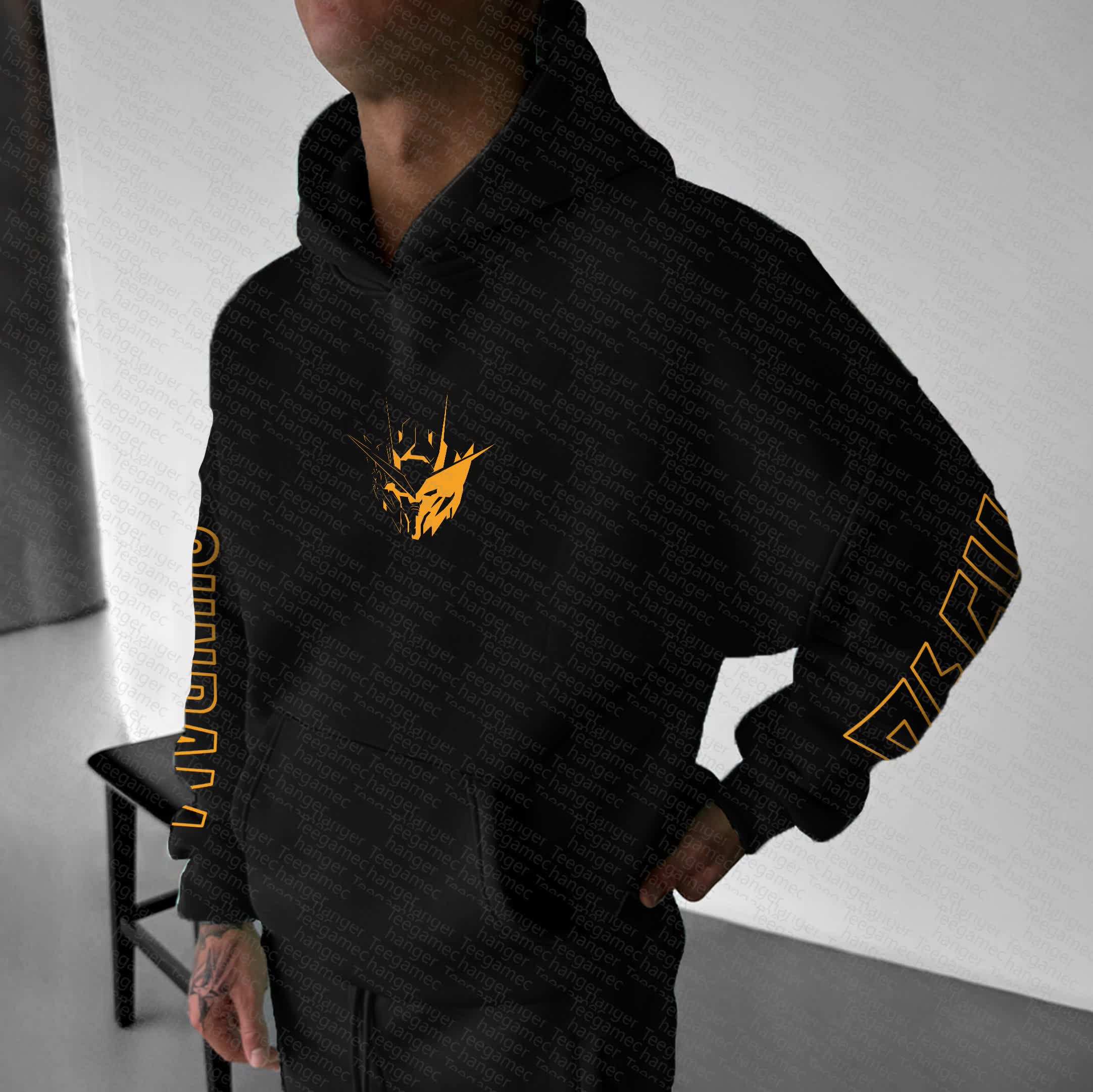 Unisex “Gundam Series” Anime Graphic Streetwear Vintage Hoodie