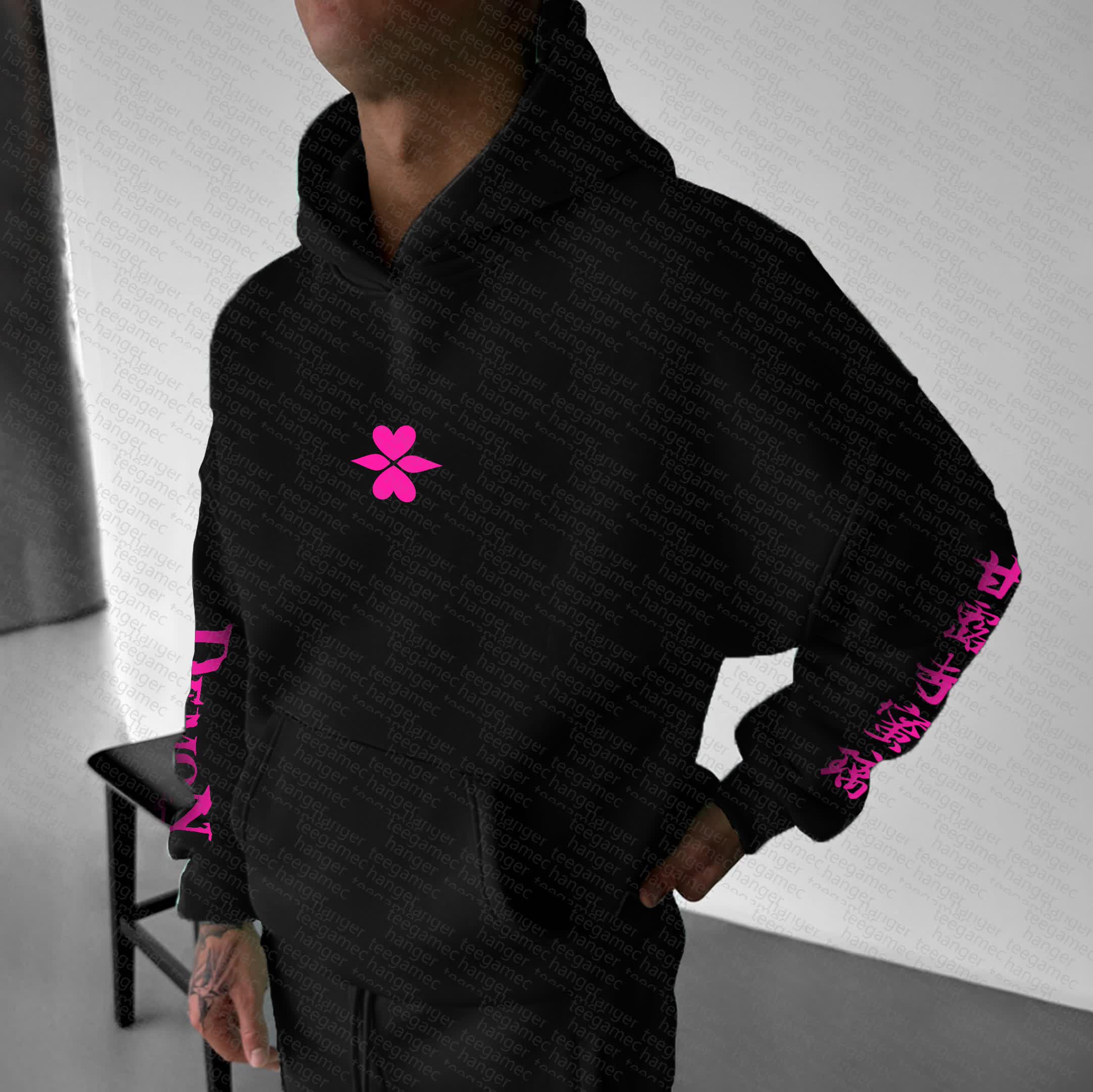 Unisex “Demon Slayer” Anime Graphic Streetwear Vintage Hoodie