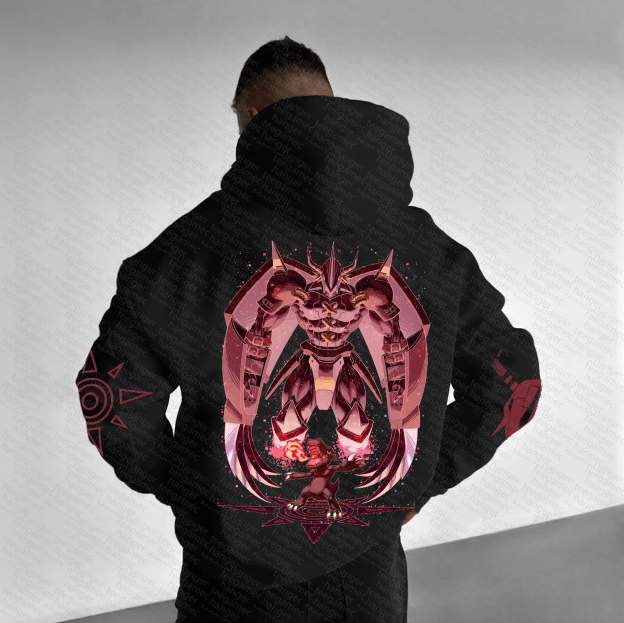 Unisex “Digimon” Anime Graphic Streetwear Vintage Hoodie