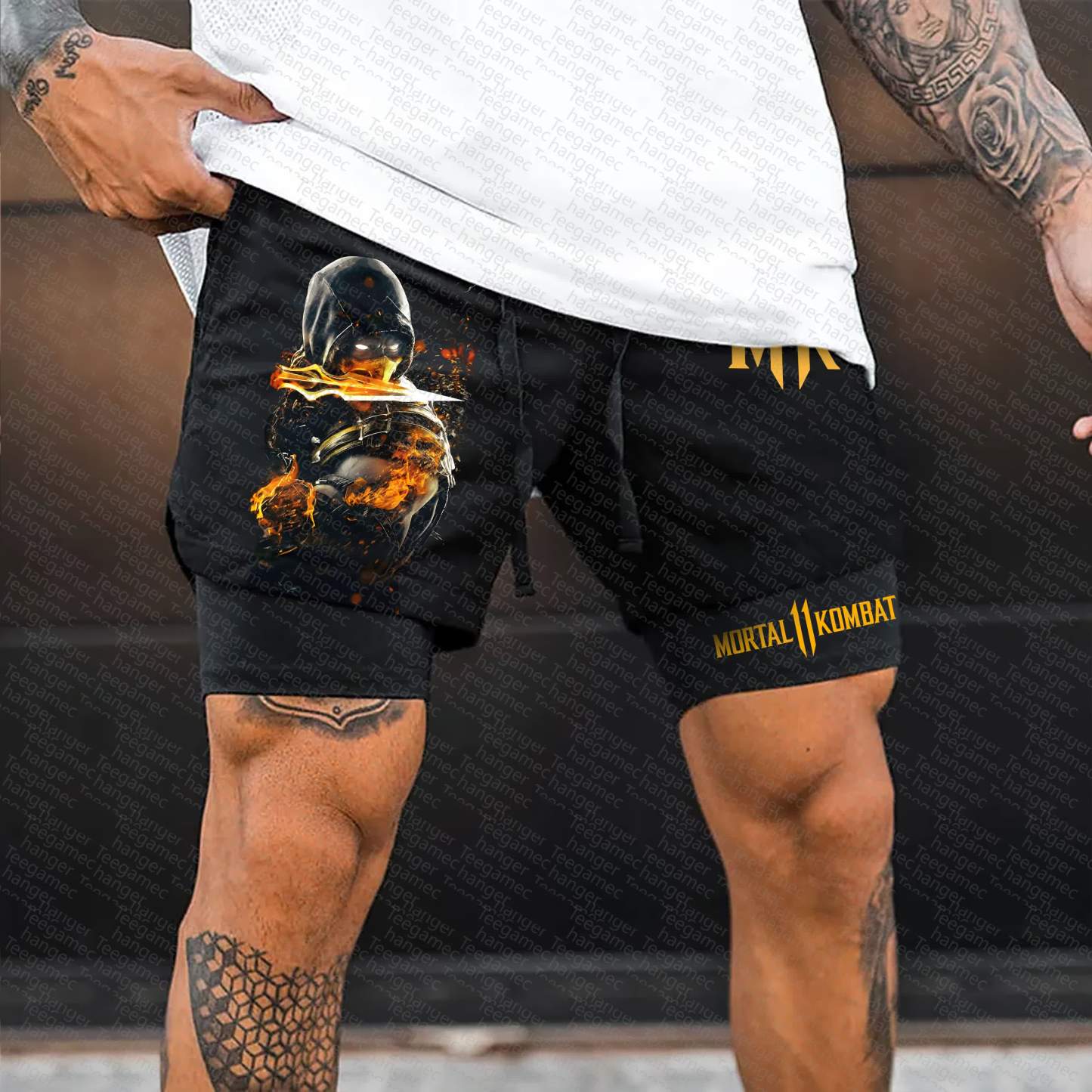 Unisex  “Mortal Kombat” Casual  Streetwear Shorts