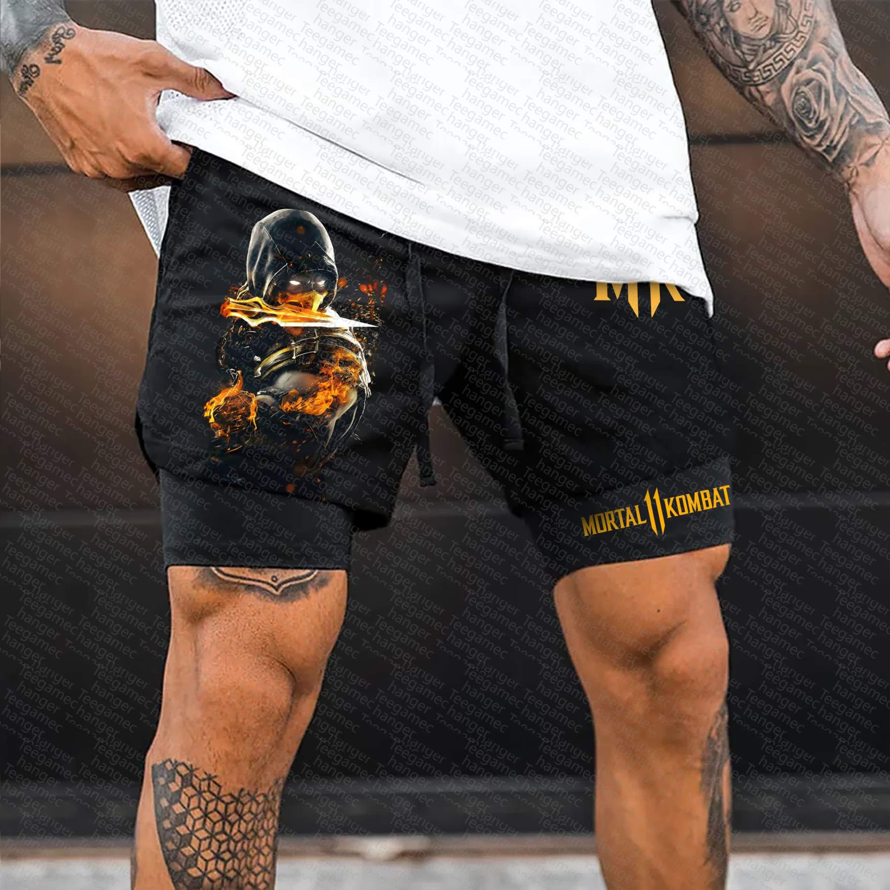 Unisex  “Mortal Kombat” Casual  Streetwear Shorts