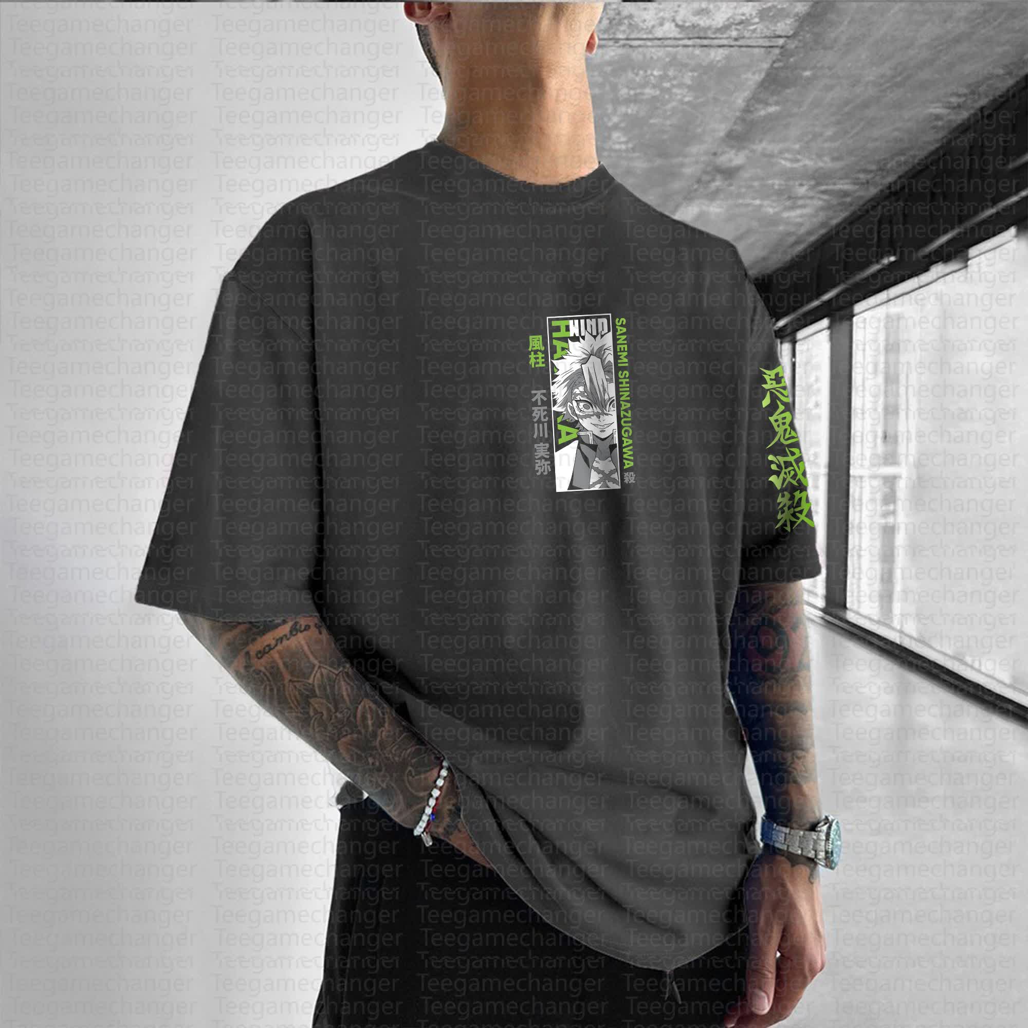 Unisex Anime Inspired Vintage T-Shirt | Demon Slayer