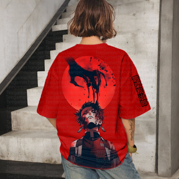 "Demon Slayer" Anime Inspired Vintage T-Shirt