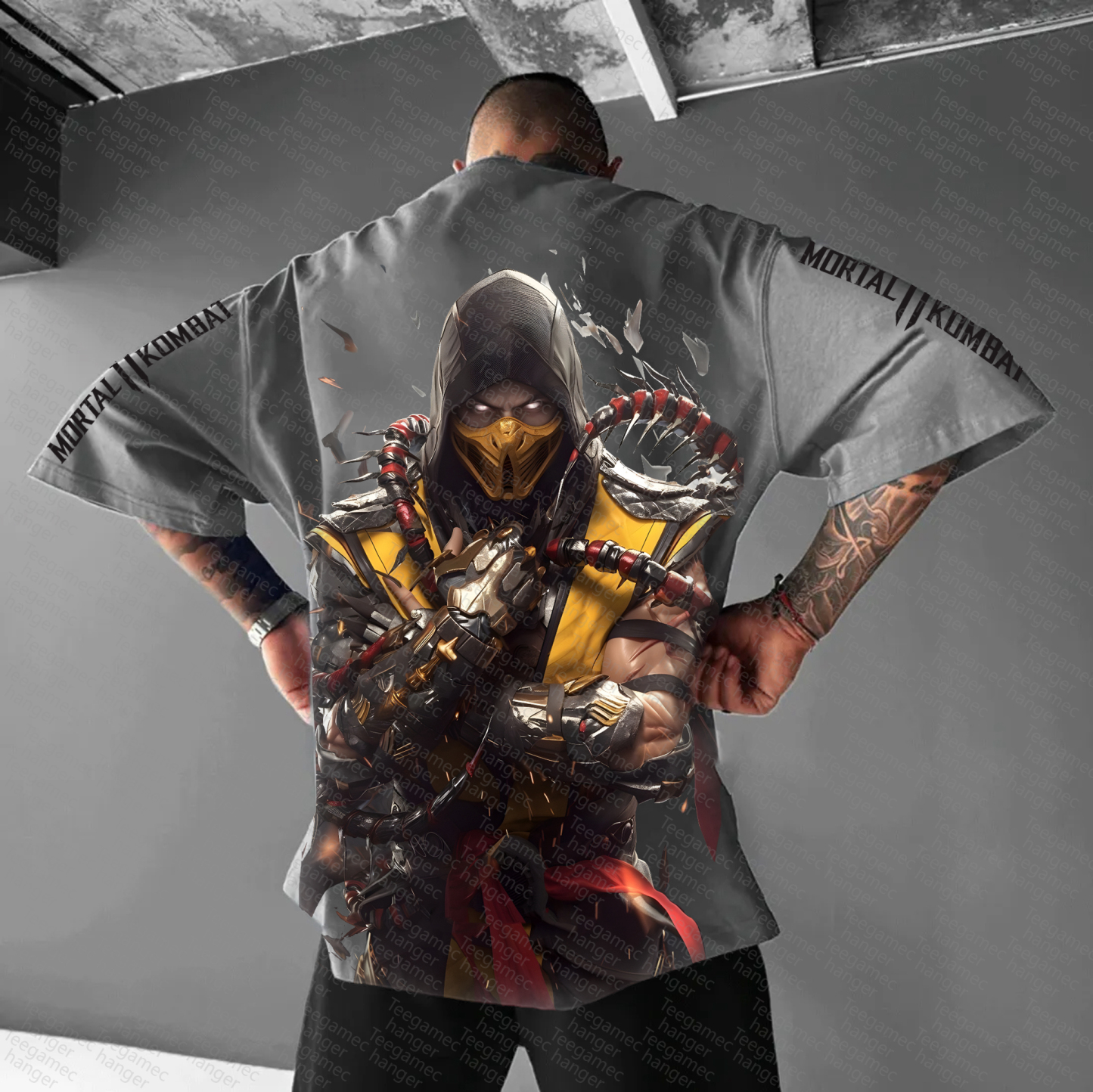 Unisex Mortal Kombat Inspired Vintage T-Shirt