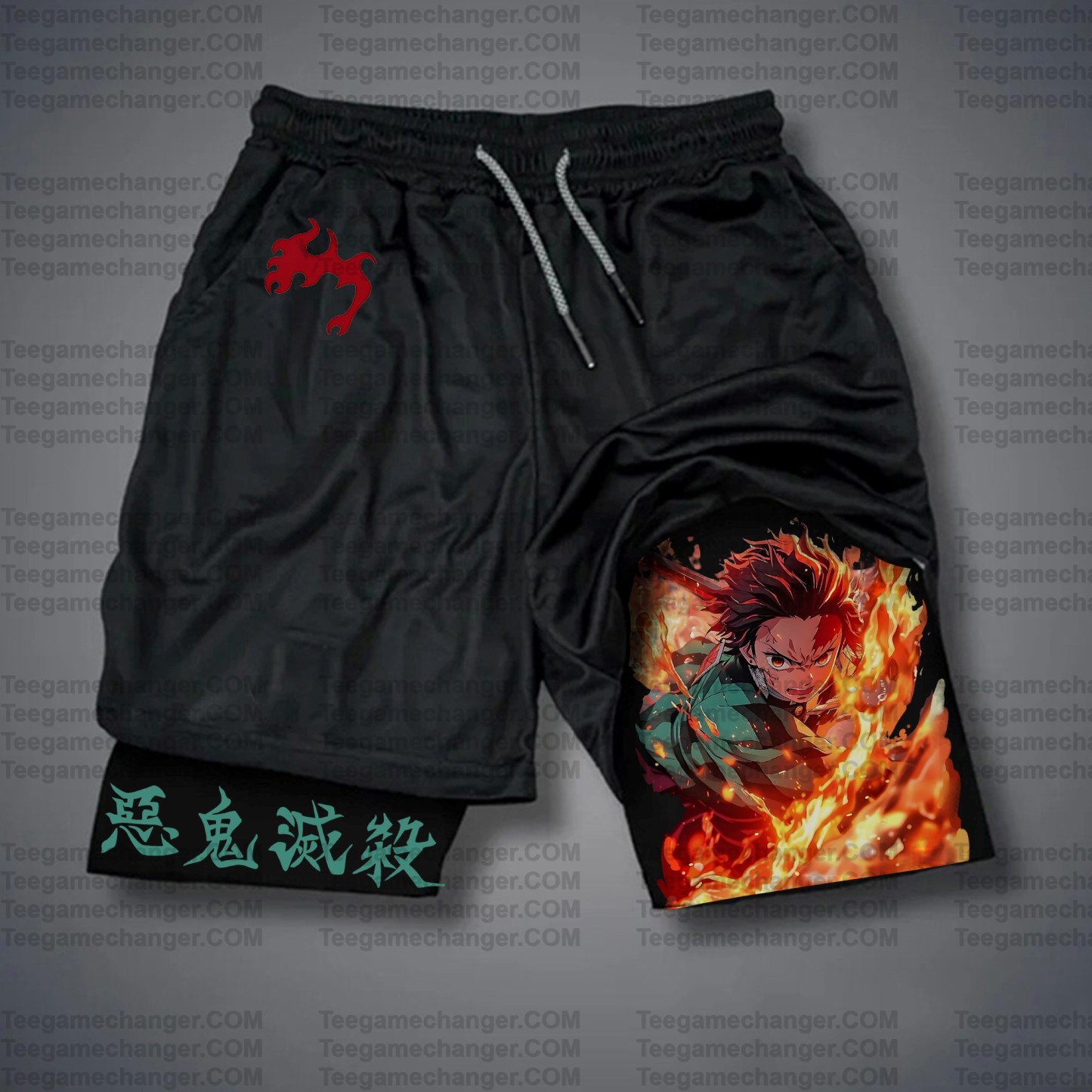 Unisex Casual Anime Streetwear Shorts 丨Demon slayer