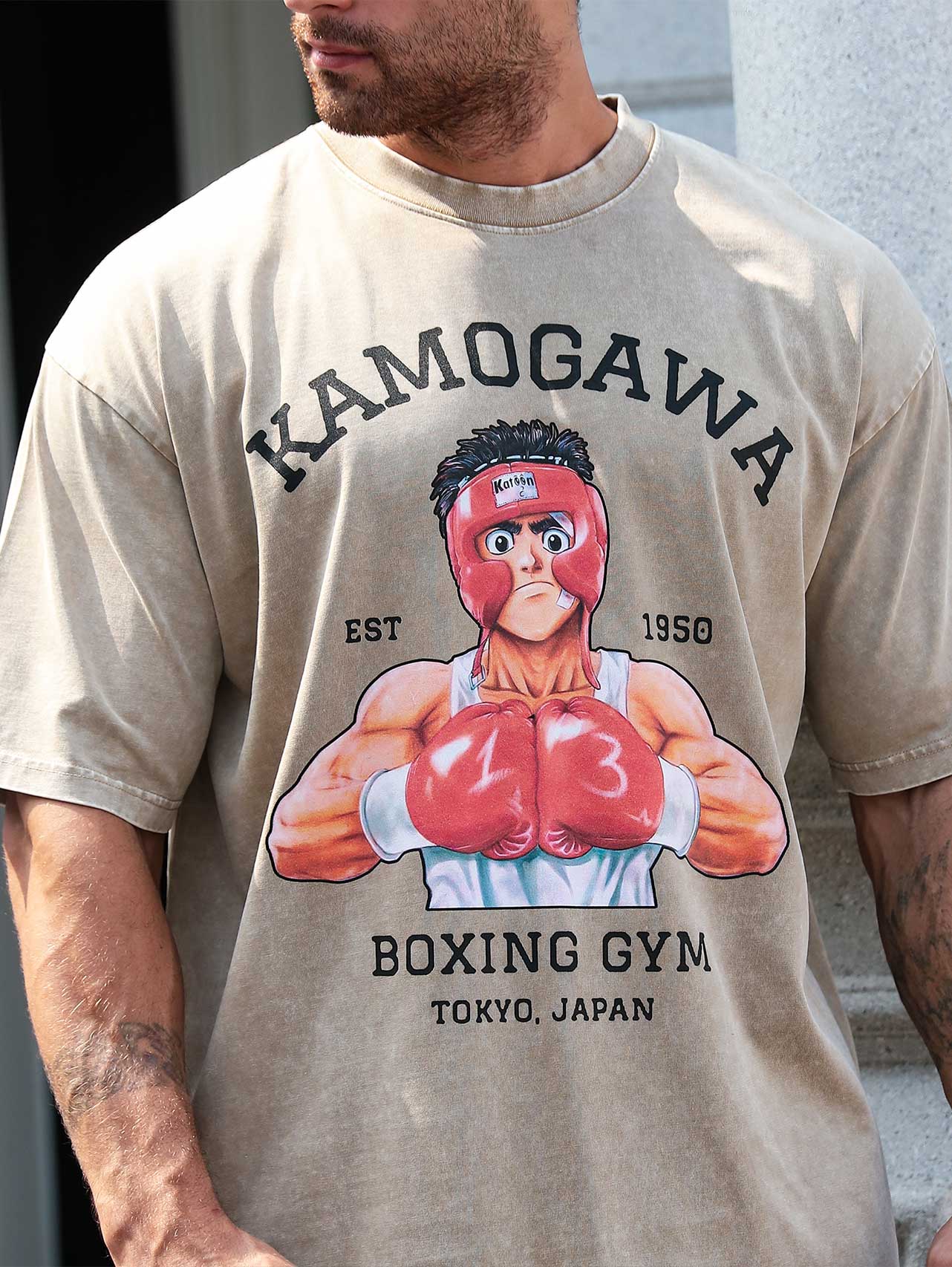 Ippo Spar Vintage Tee-Teegamechanger