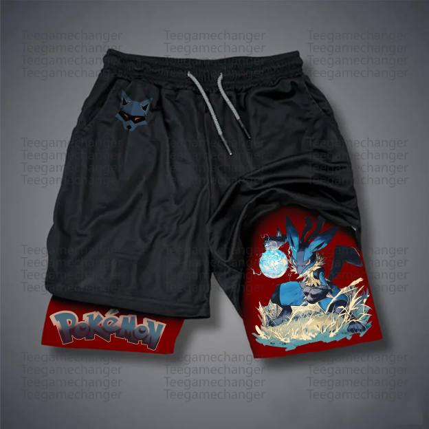 Unisex Casual Anime Streetwear Shorts 丨Pokémon