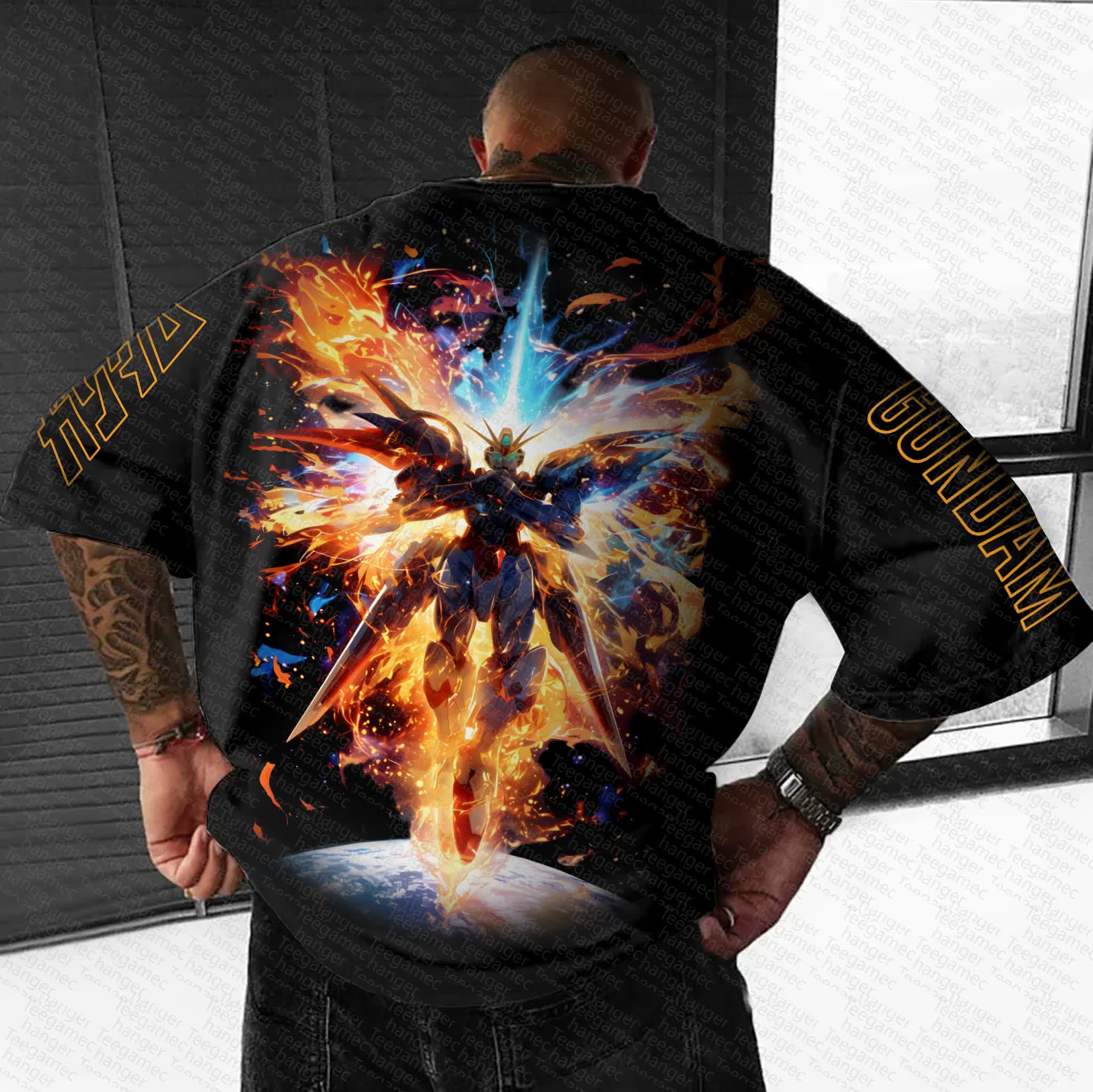 Unisex  "Gundam Series" Anime Inspired Vintage T-Shirt