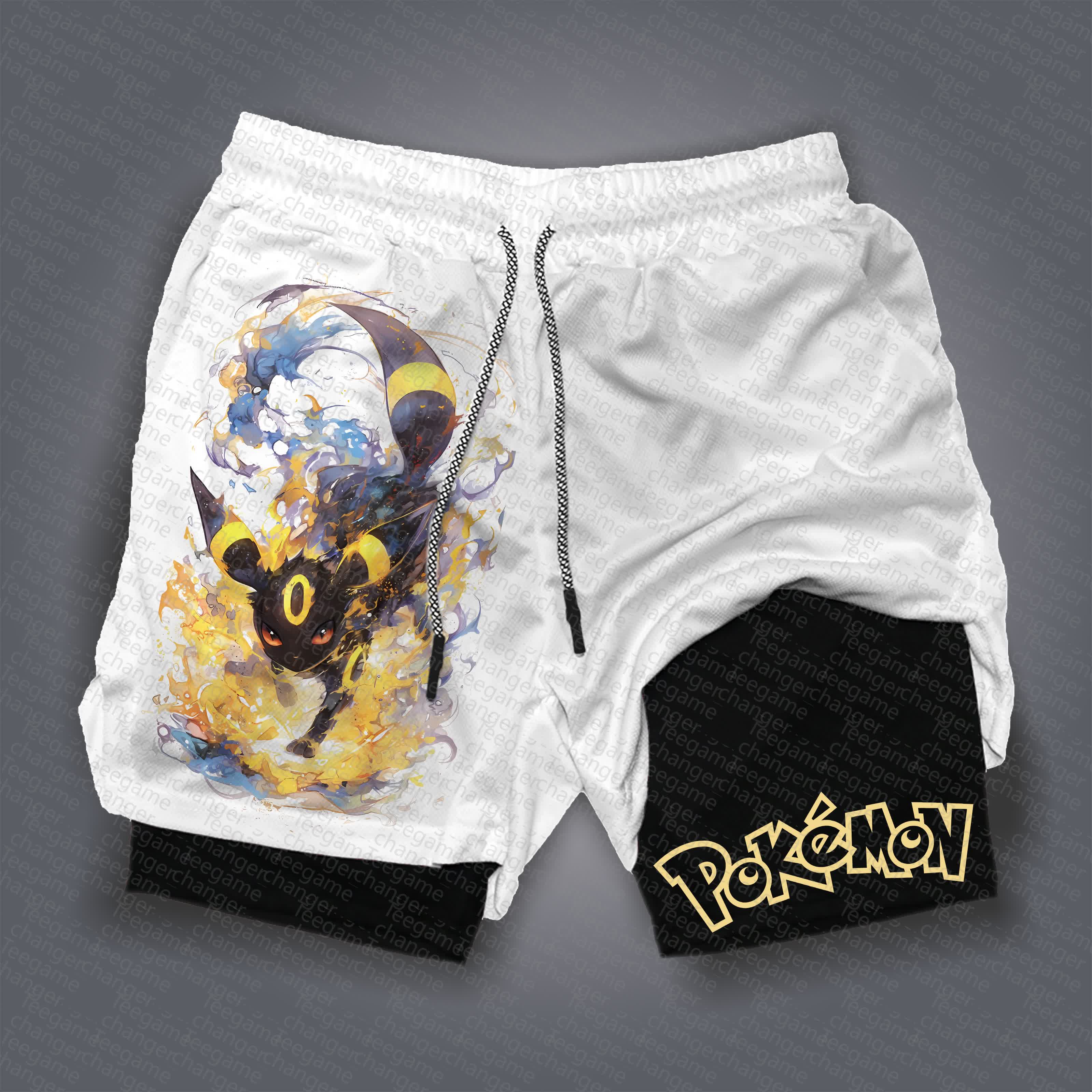 Unisex  “Pokémon” Casual Anime Streetwear Shorts