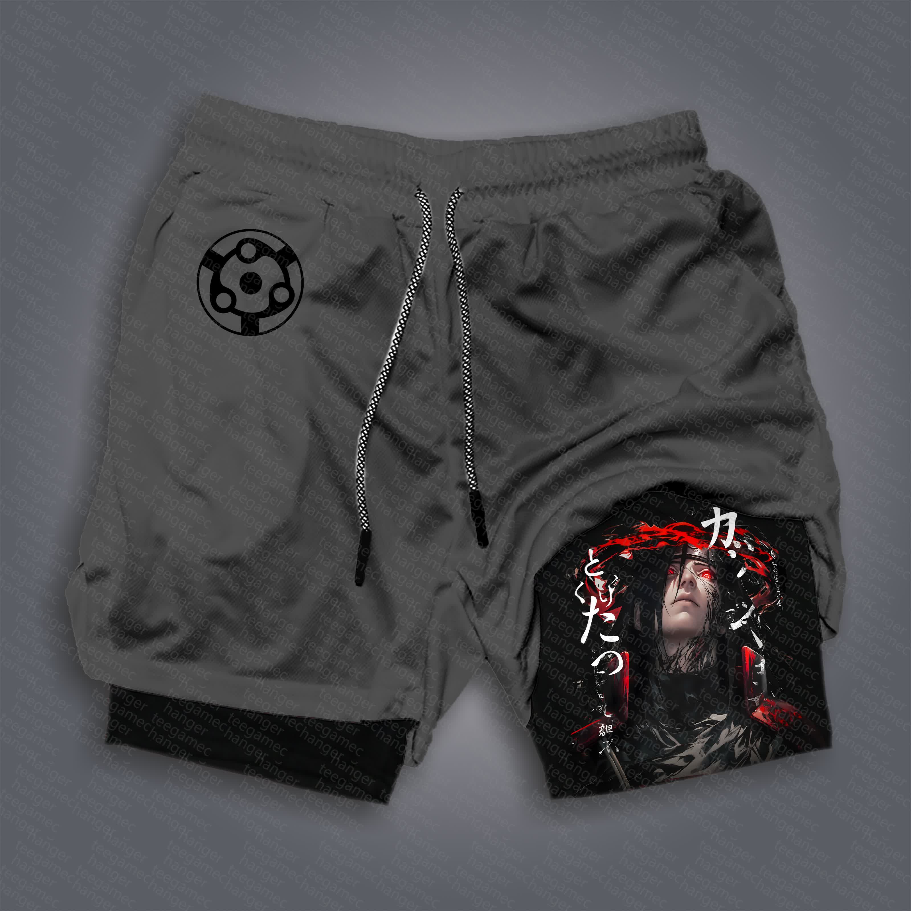 Unisex  “NARUTO” Casual Anime Streetwear Gym Shorts