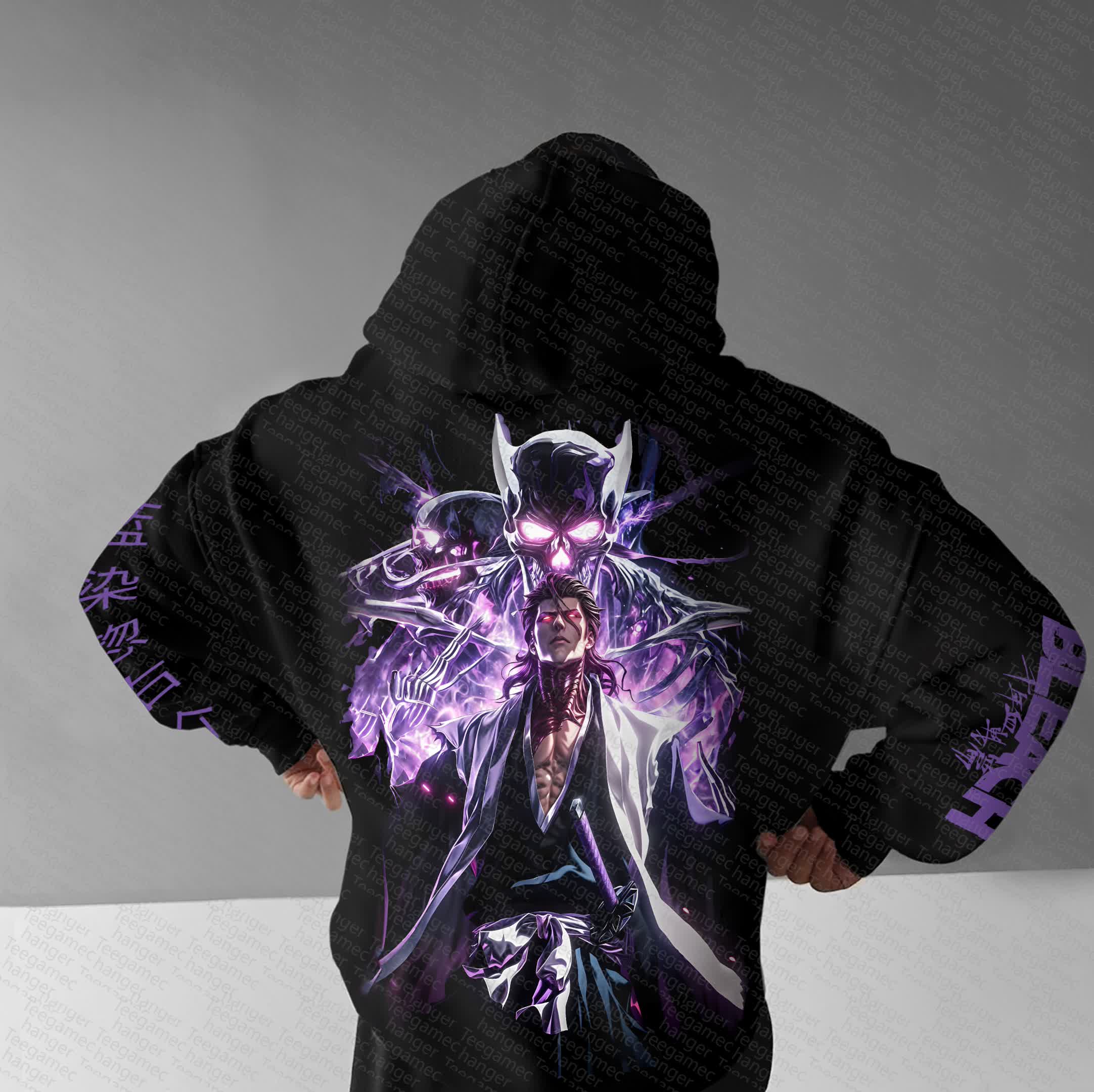 Unisex “BLEACH” Anime Graphic Streetwear Vintage Hoodie