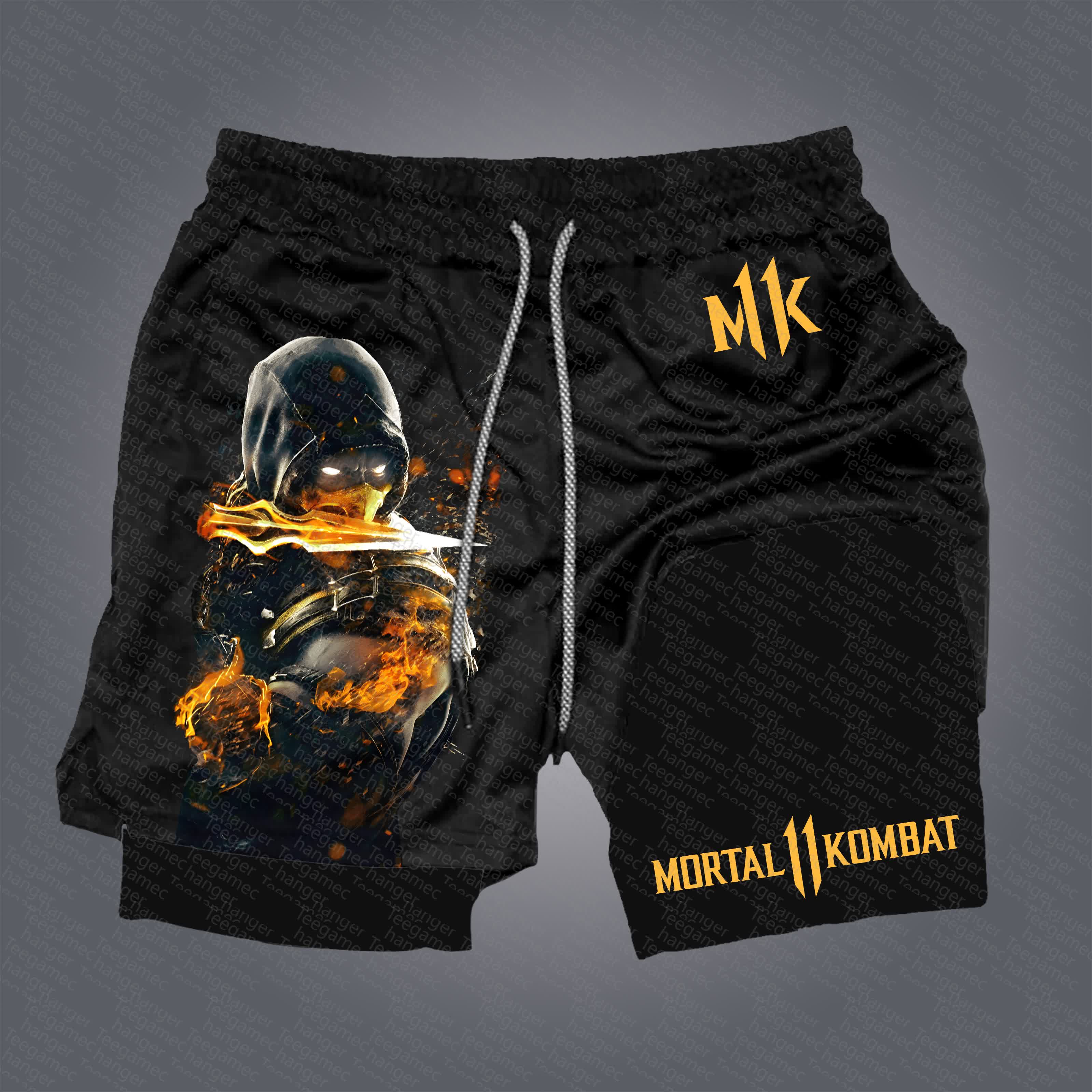 Unisex  “Mortal Kombat” Casual  Streetwear Shorts