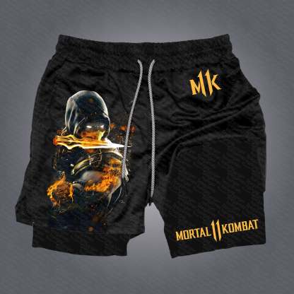 Unisex  “Mortal Kombat” Casual  Streetwear Shorts