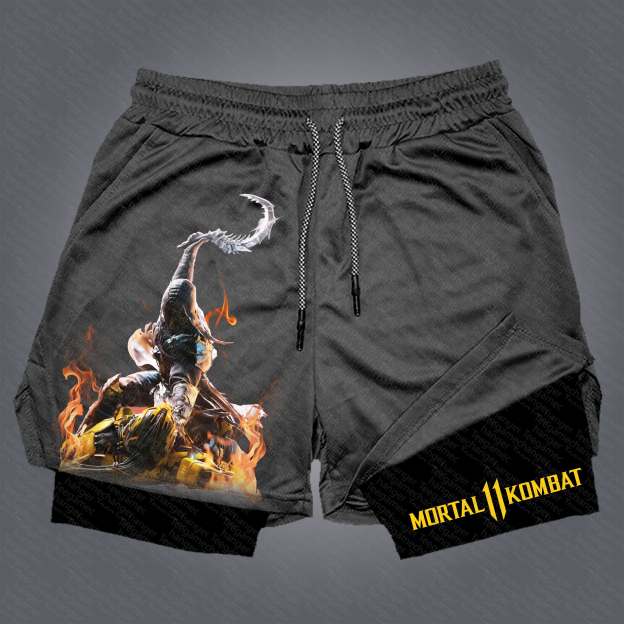 Unisex  “Mortal Kombat” Casual  Streetwear Shorts
