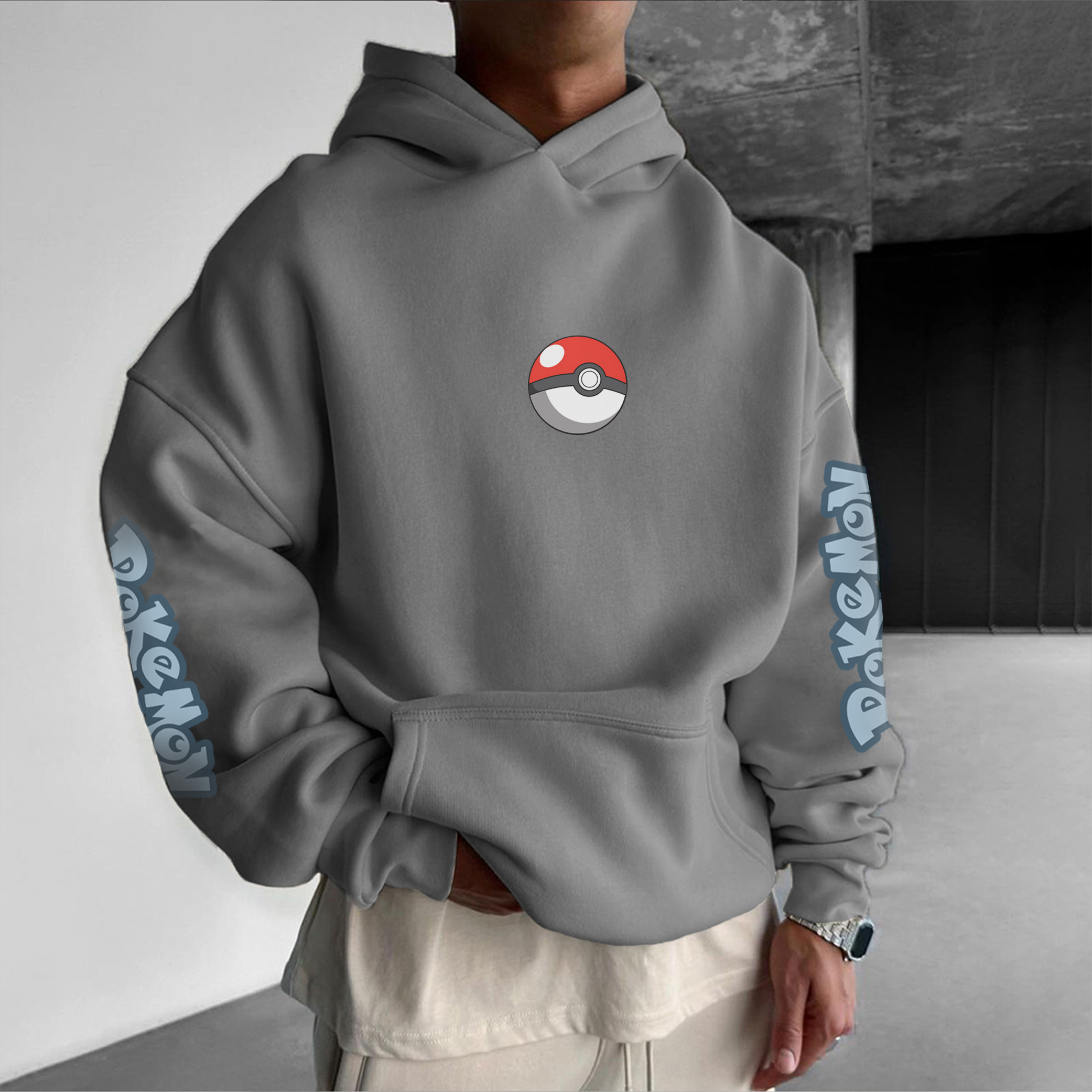 Unisex “Pokémon” Anime Graphic Streetwear Vintage Hoodie