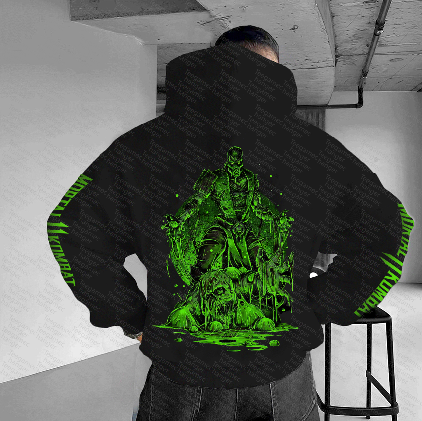 Unisex “Mortal Kombat” Anime Graphic Streetwear Vintage Hoodie