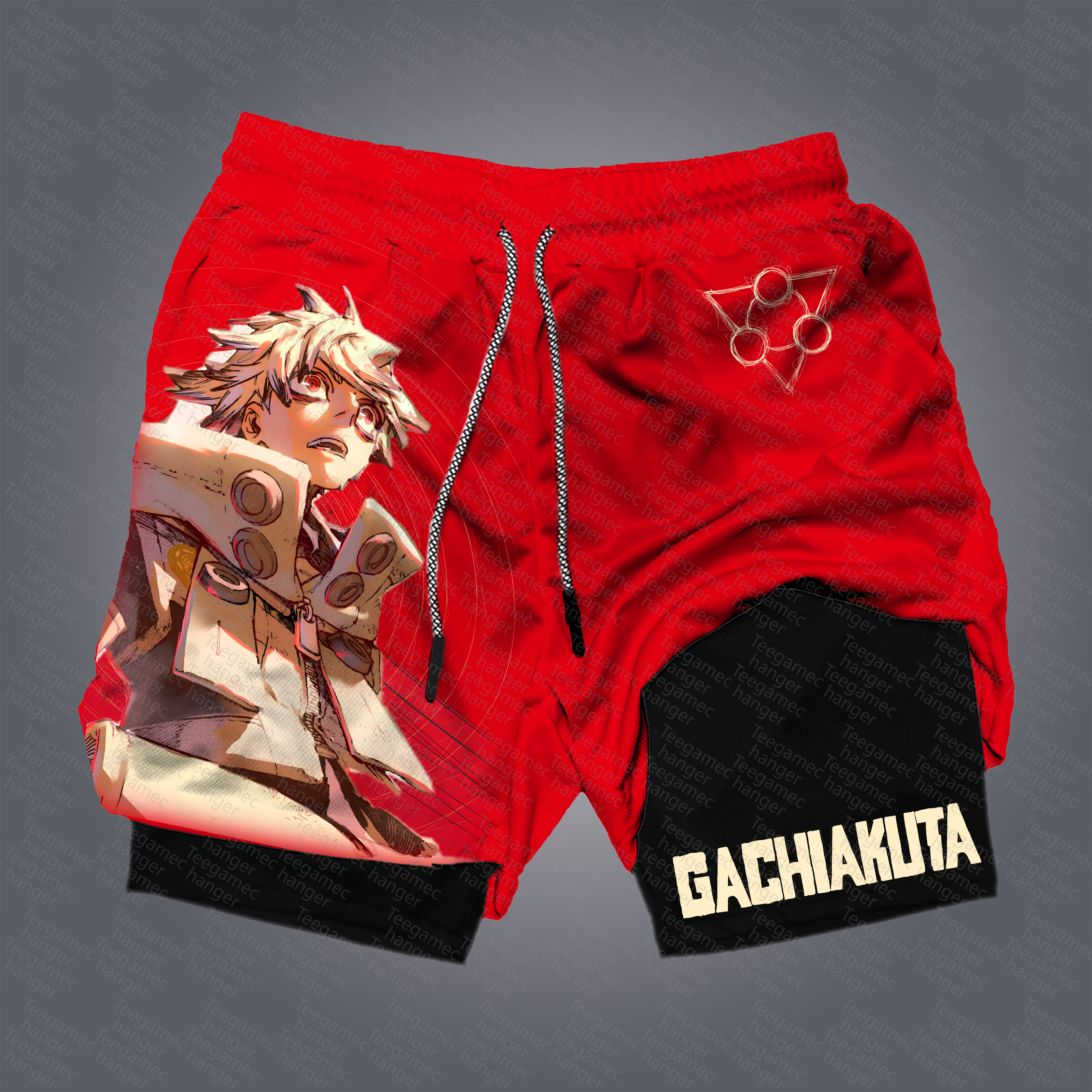 Unisex  “GACHIAKUTA” Casual Anime Streetwear Gym Shorts