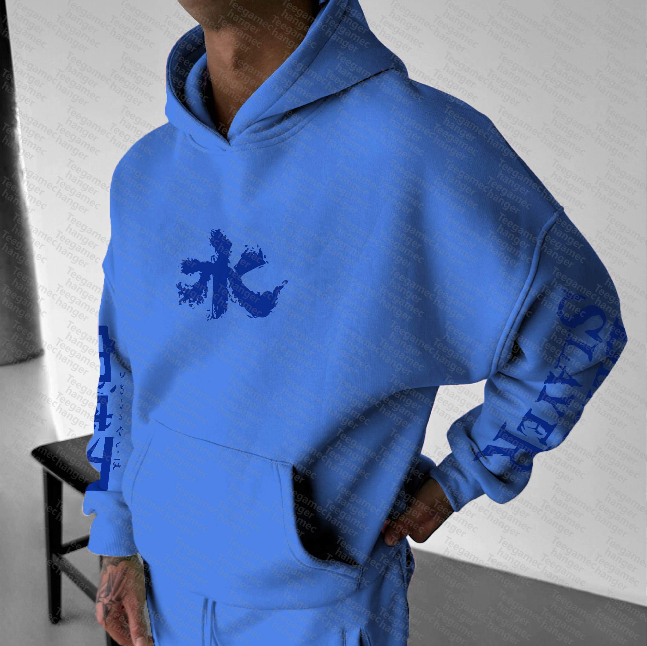 Unisex “Demon Slayer” Anime Graphic Streetwear Vintage Hoodie