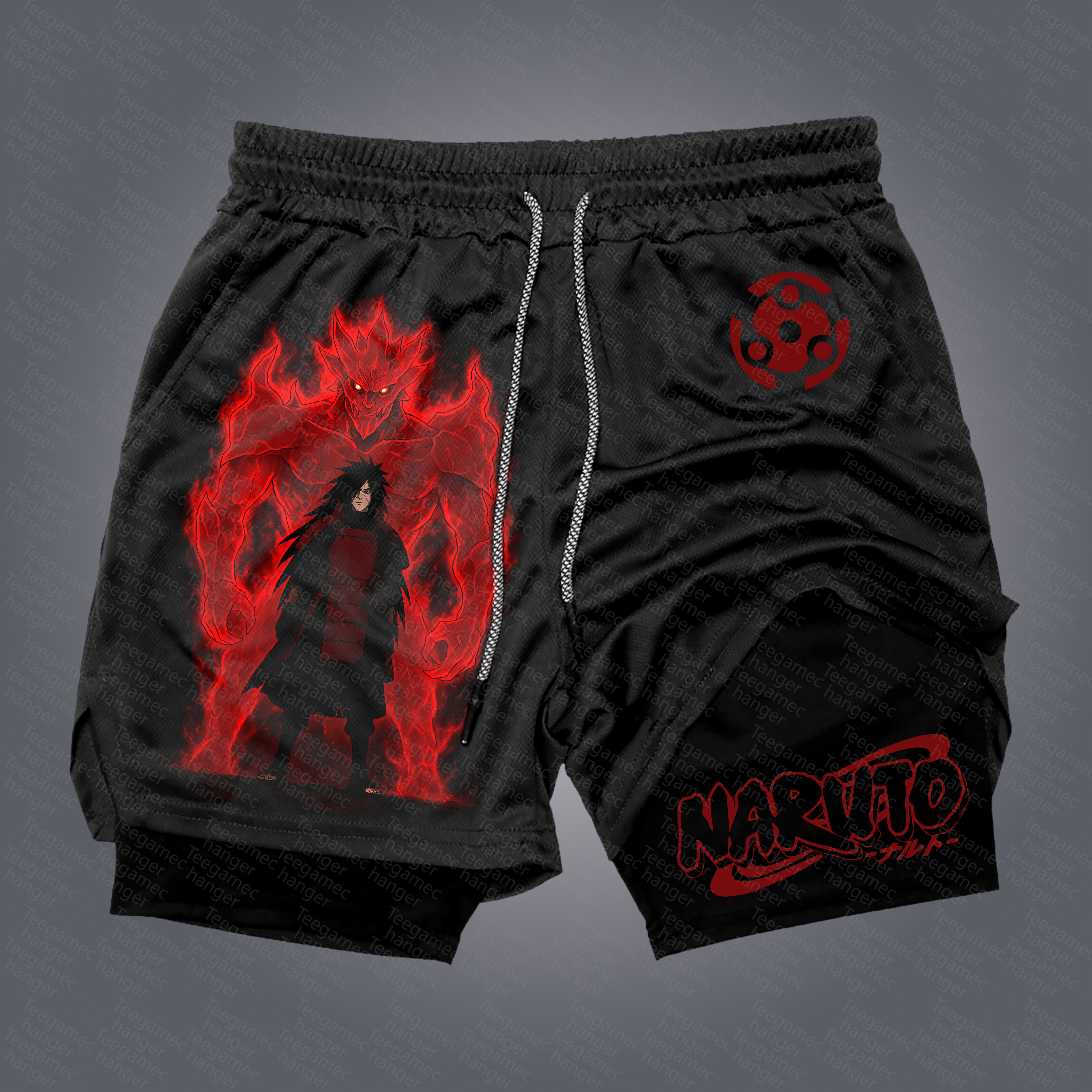 Unisex Casual Anime Streetwear Gym Shorts