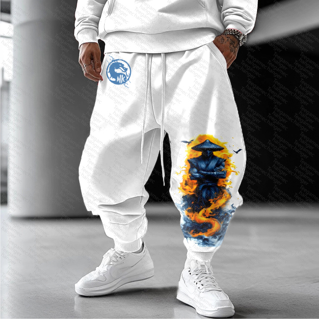 Unisex  Casual  Streetwear Pants