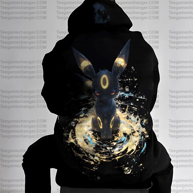 Unisex Anime Graphic Streetwear Vintage Plush Hoodie| Eevee