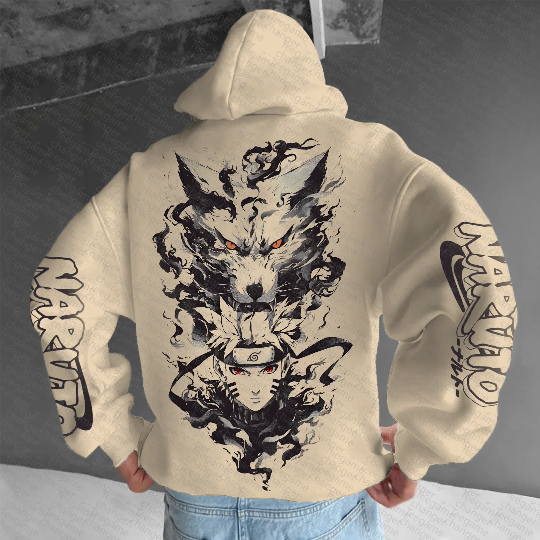 Unisex “NARUTO” Anime Graphic Streetwear Vintage Hoodie