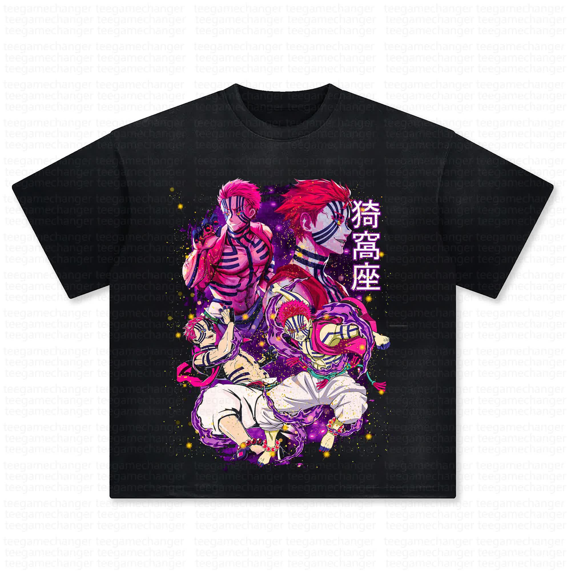 Unisex Anime Inspired Vintage T-Shirt丨Demon Slayer