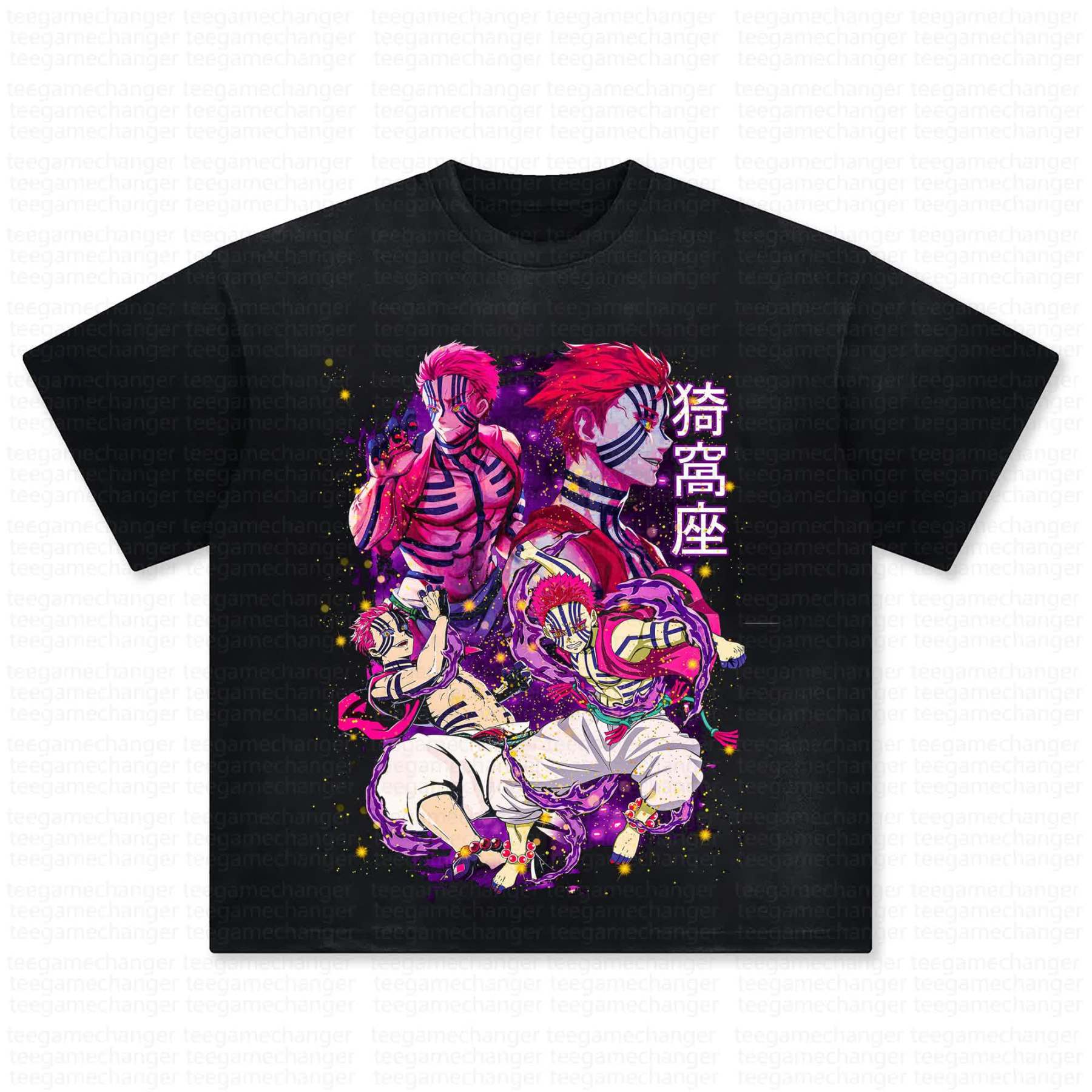 Unisex Anime Inspired Vintage T-Shirt丨Demon Slayer X Pokémon