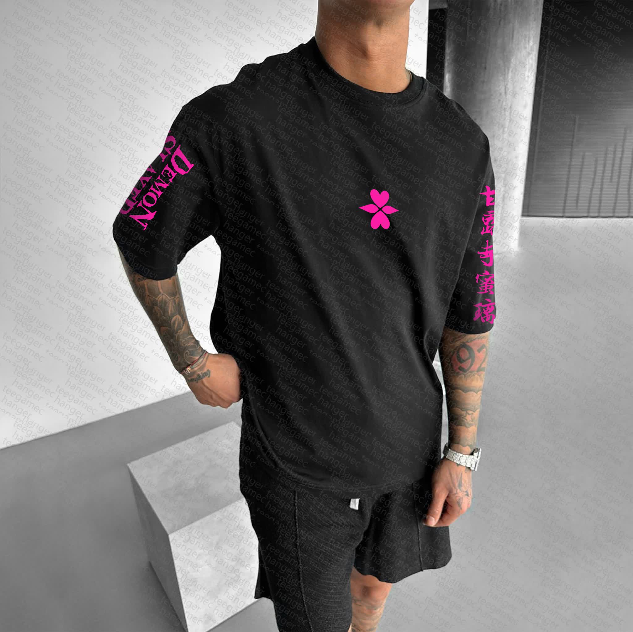 Unisex  "Demon Slayer" Anime Inspired Vintage T-Shirt